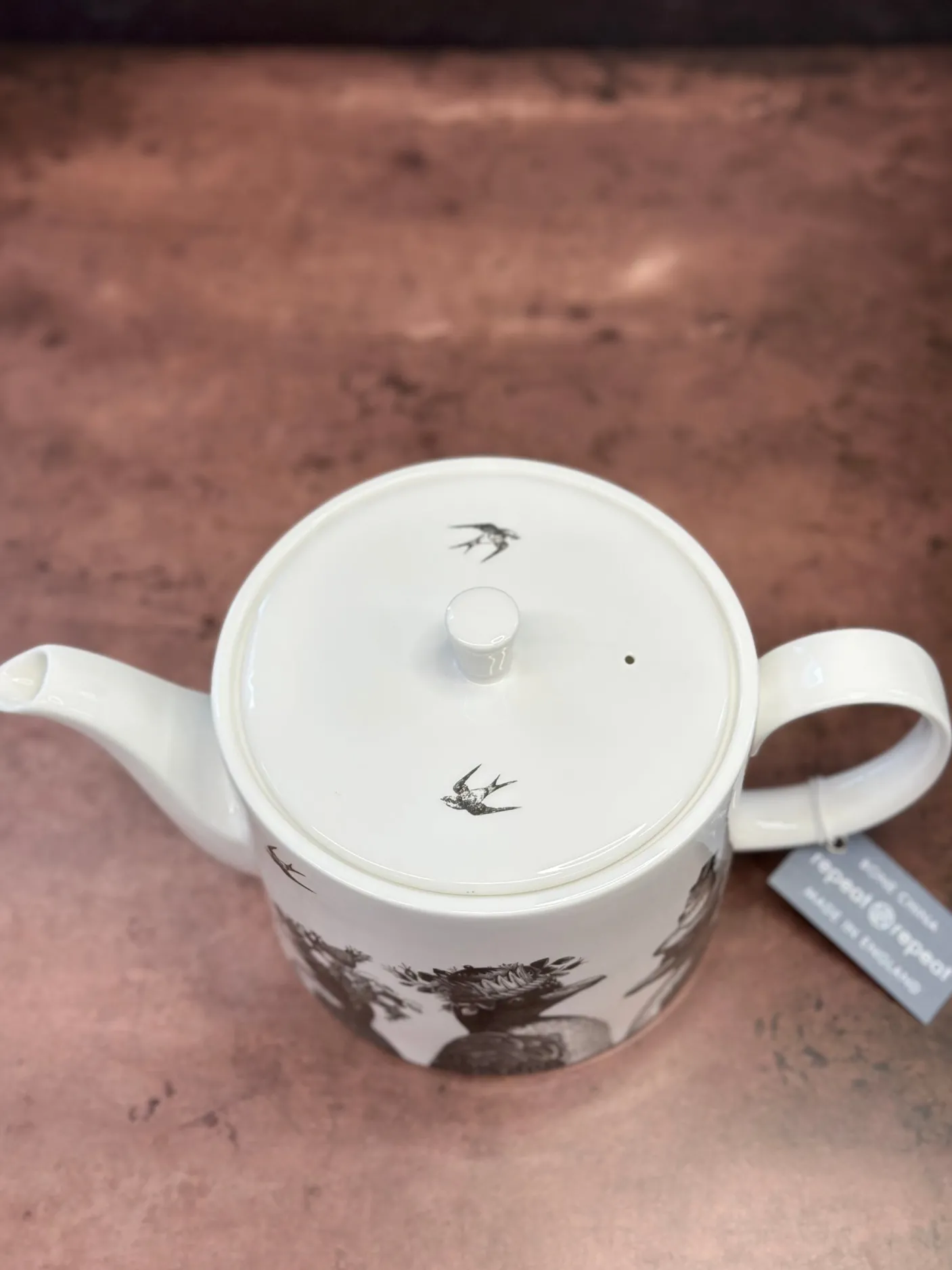 Sunday Best Mr and Mrs Penguin Teapot