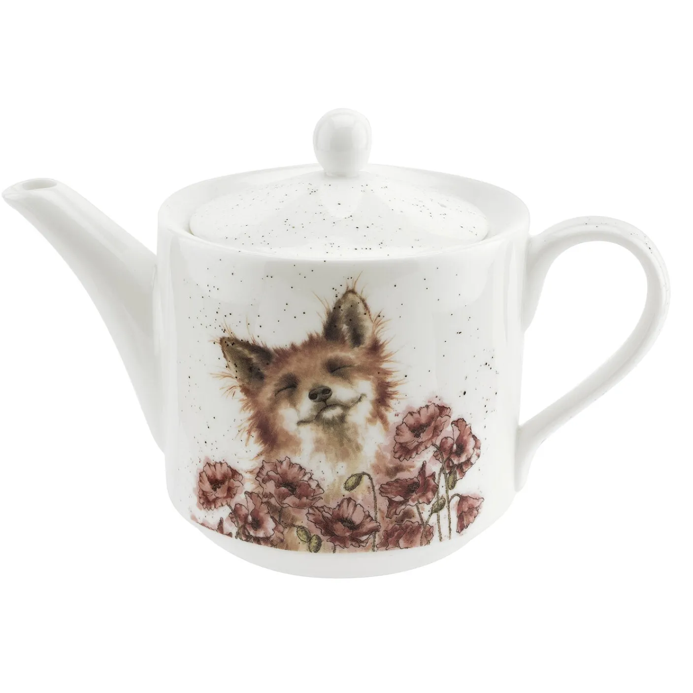 'Poppy Field' Fox Fine Bone China Teapot
