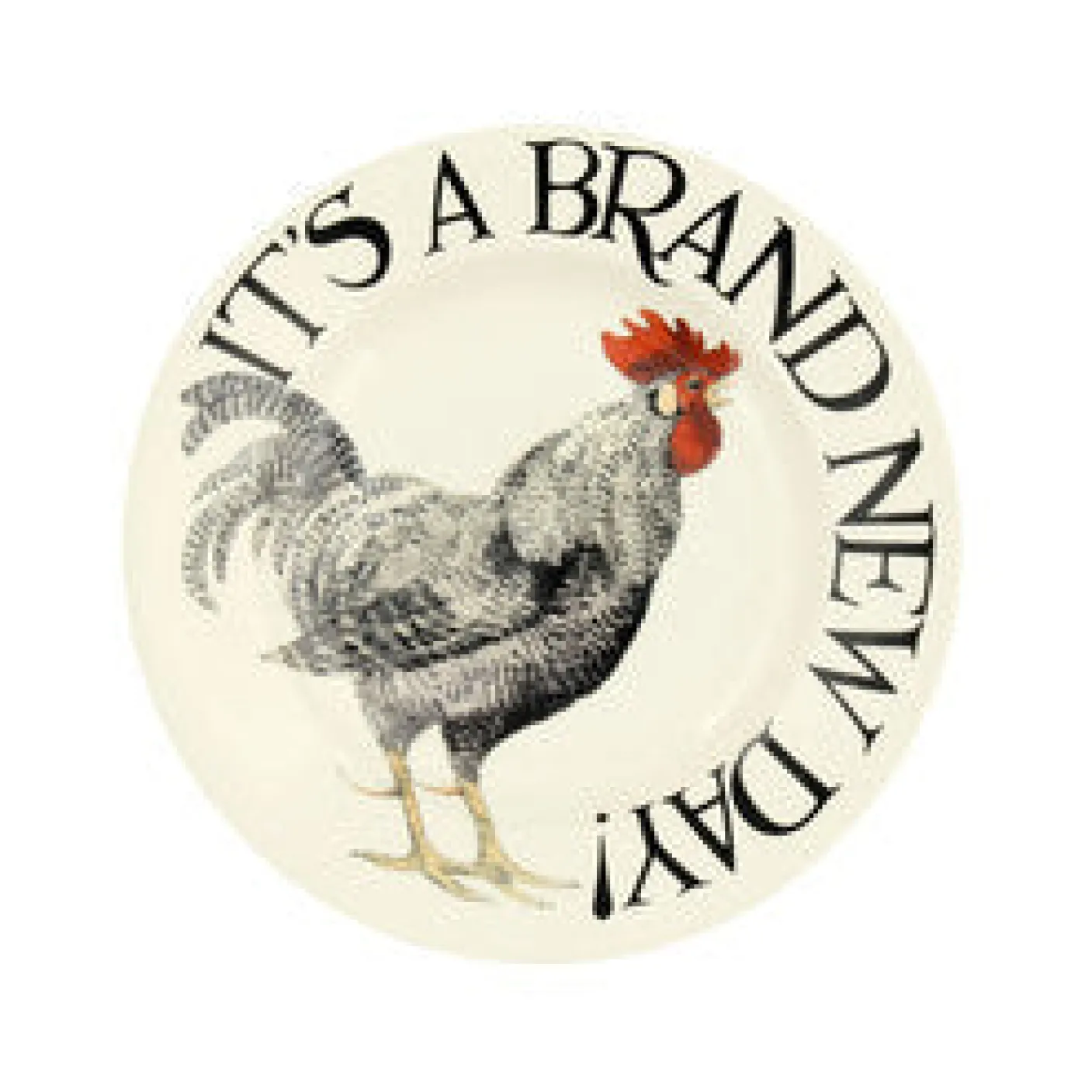 Rise & Shine Brand New Day 8 1/2 inch Plate