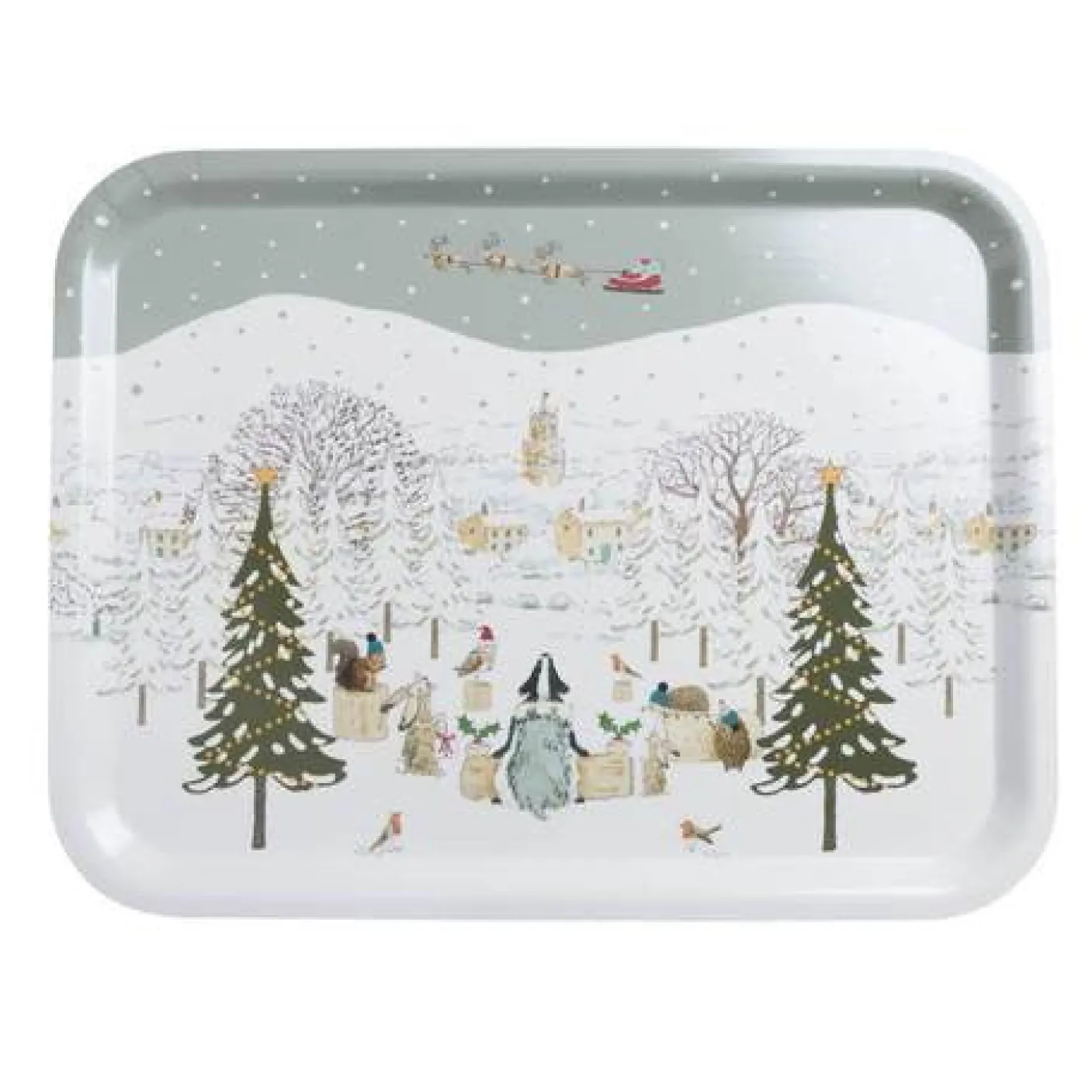 Festive Forest Large Tray