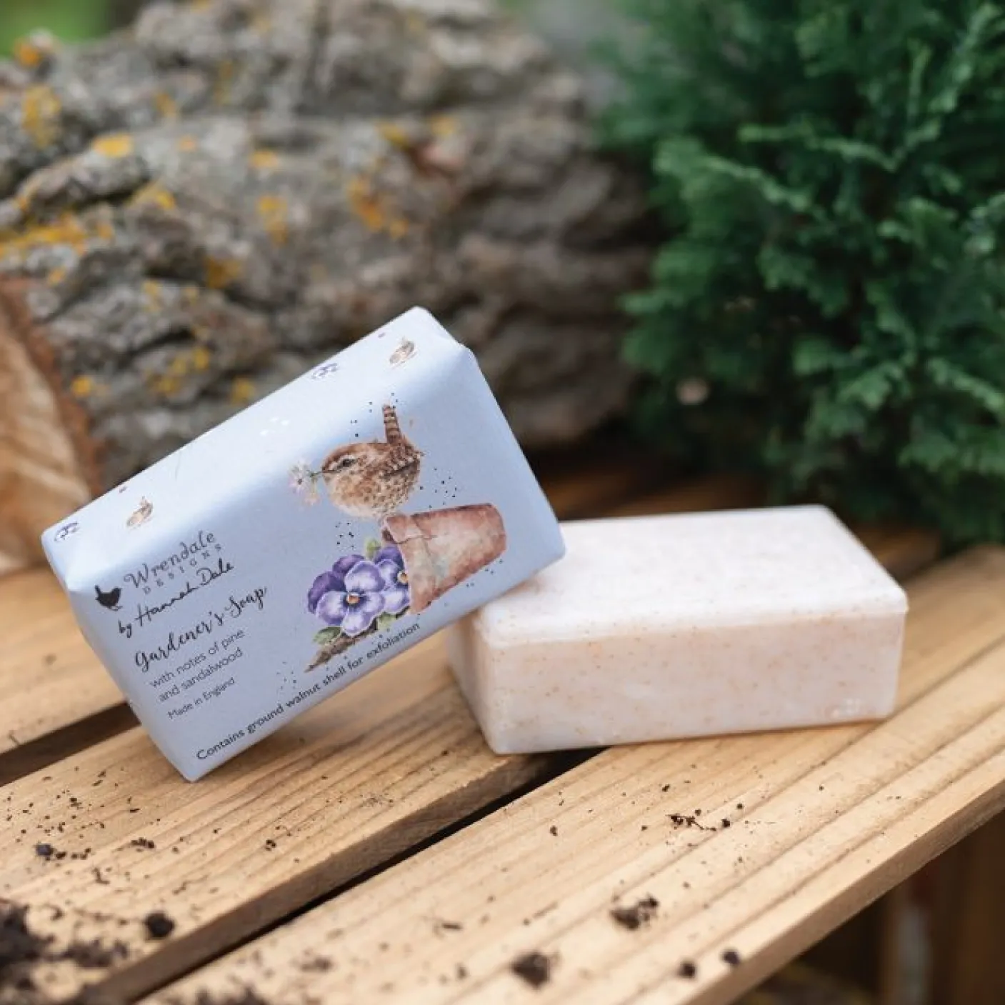 Pine and Sandalwood Gardener's Soap Bar