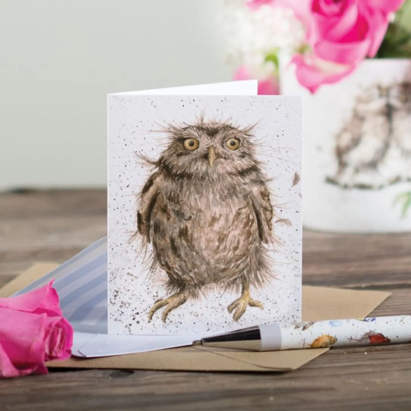 'What a Hoot' Owl Enclosure Card