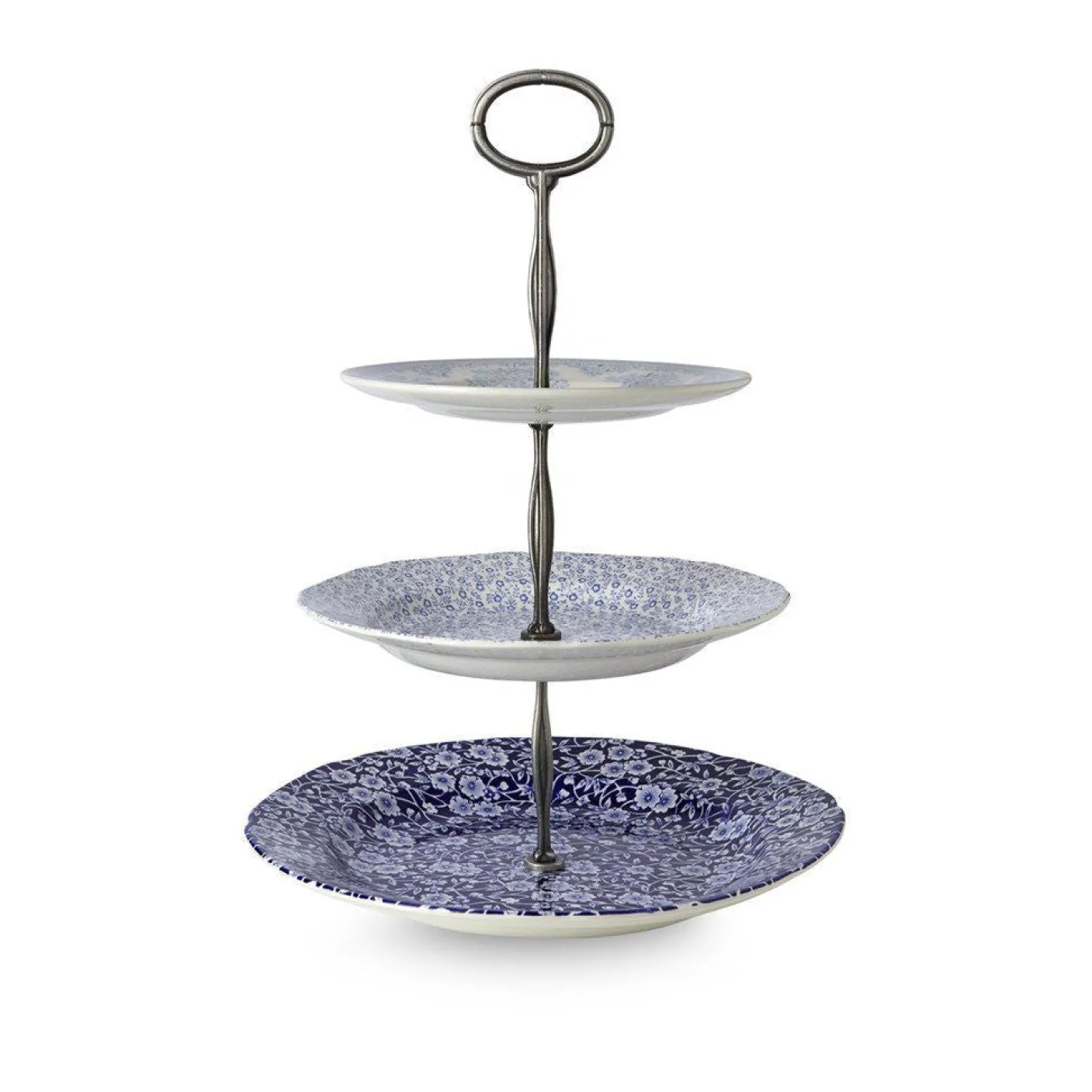 Blue Asiatic Pheasants / Calico / Felicity 3 Tier Cake Stand