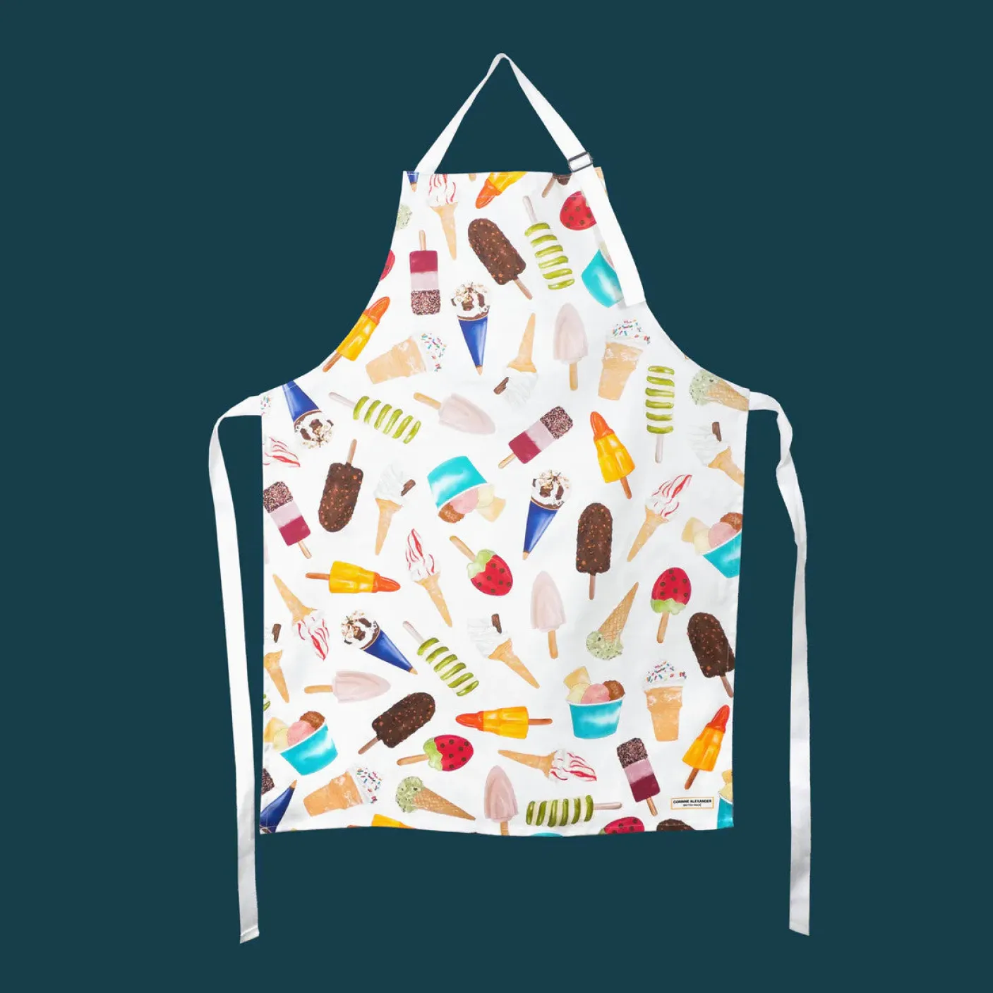 Ice Cream Apron by Corinne Alexander