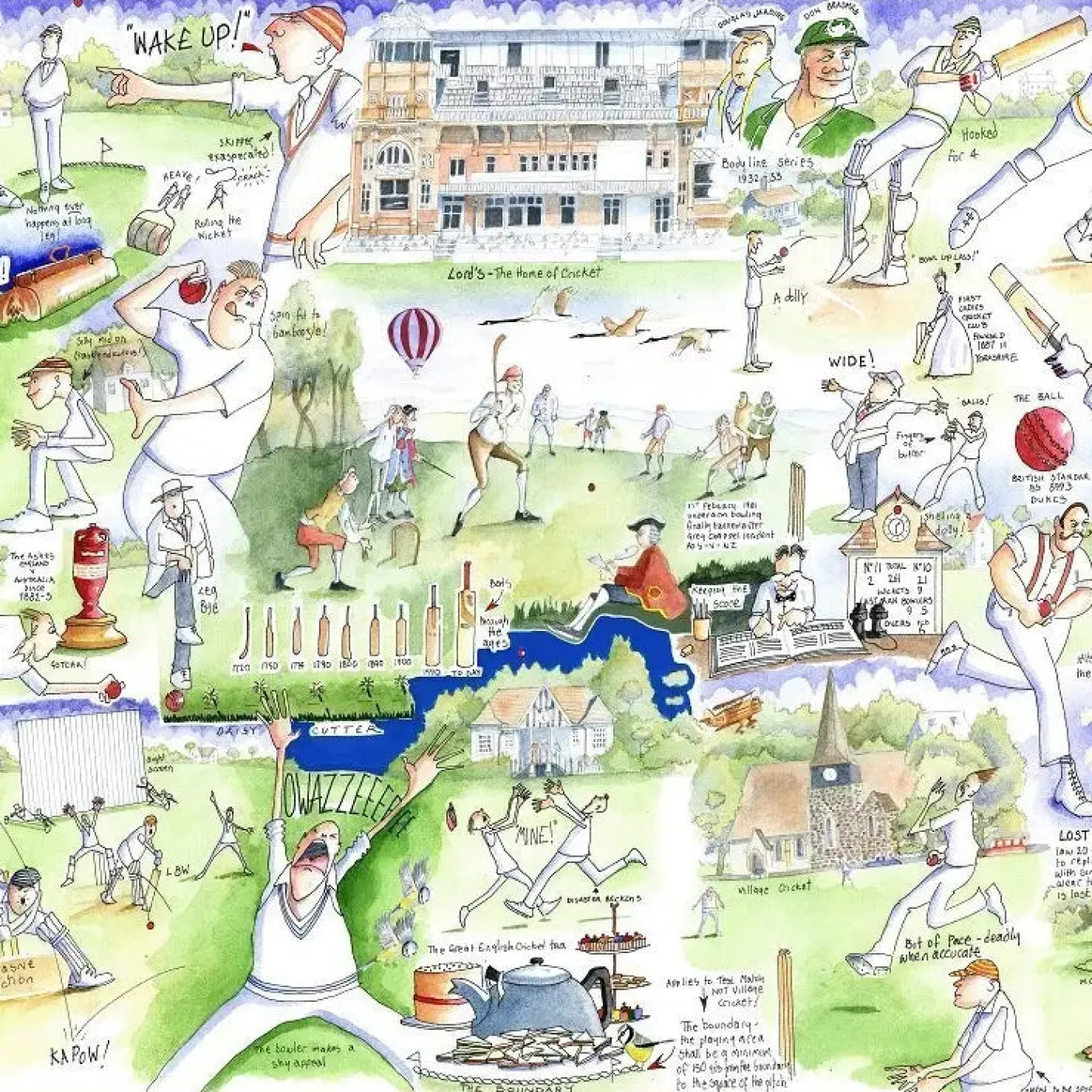 Cricket 1000 Piece Jigsaw Puzzle