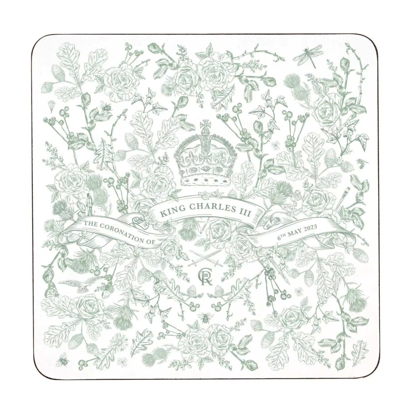 King Charles lll Coronation Set of 4 Coasters