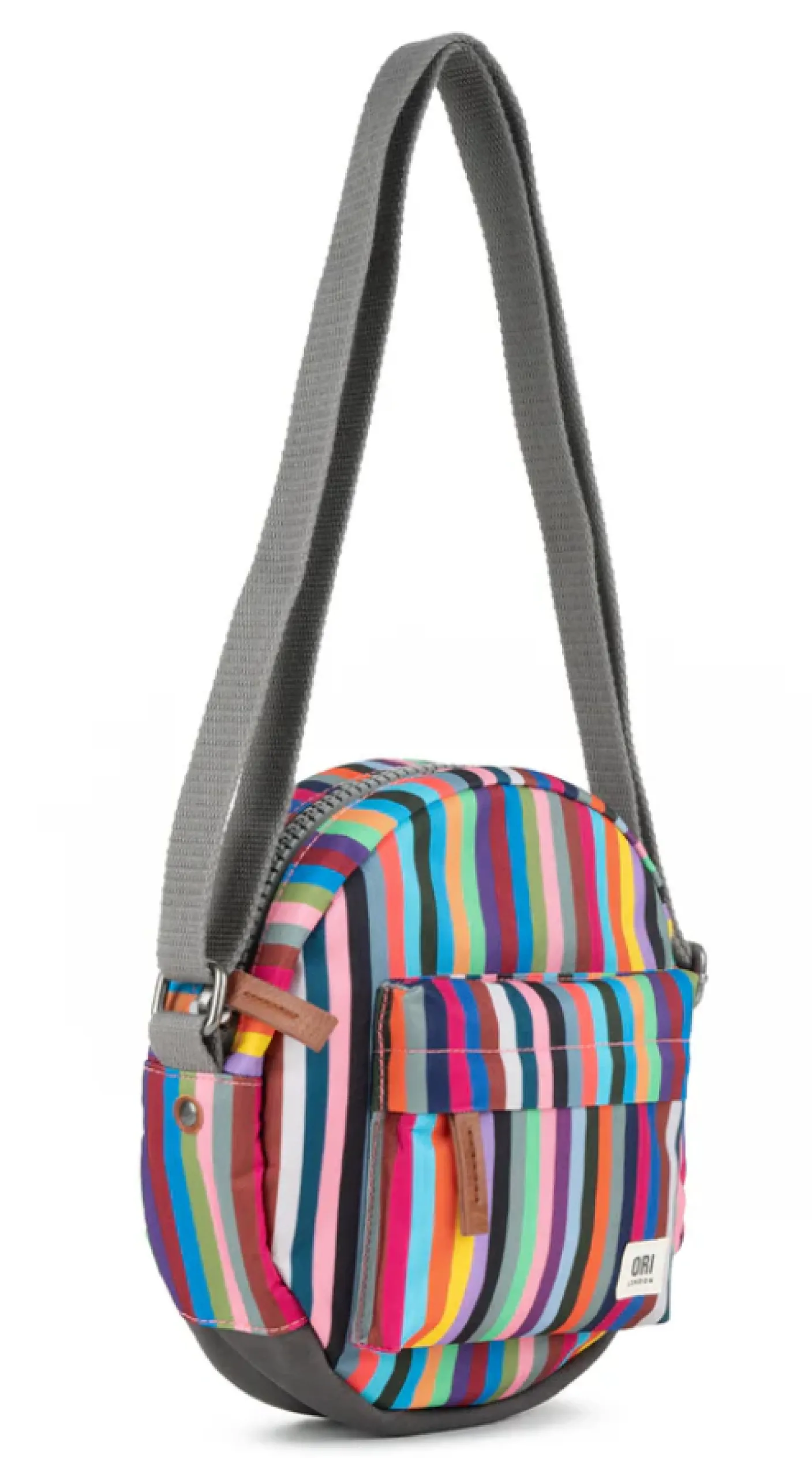 Paddington B Multi Stripe Recycled Canvas Crossbody Bag