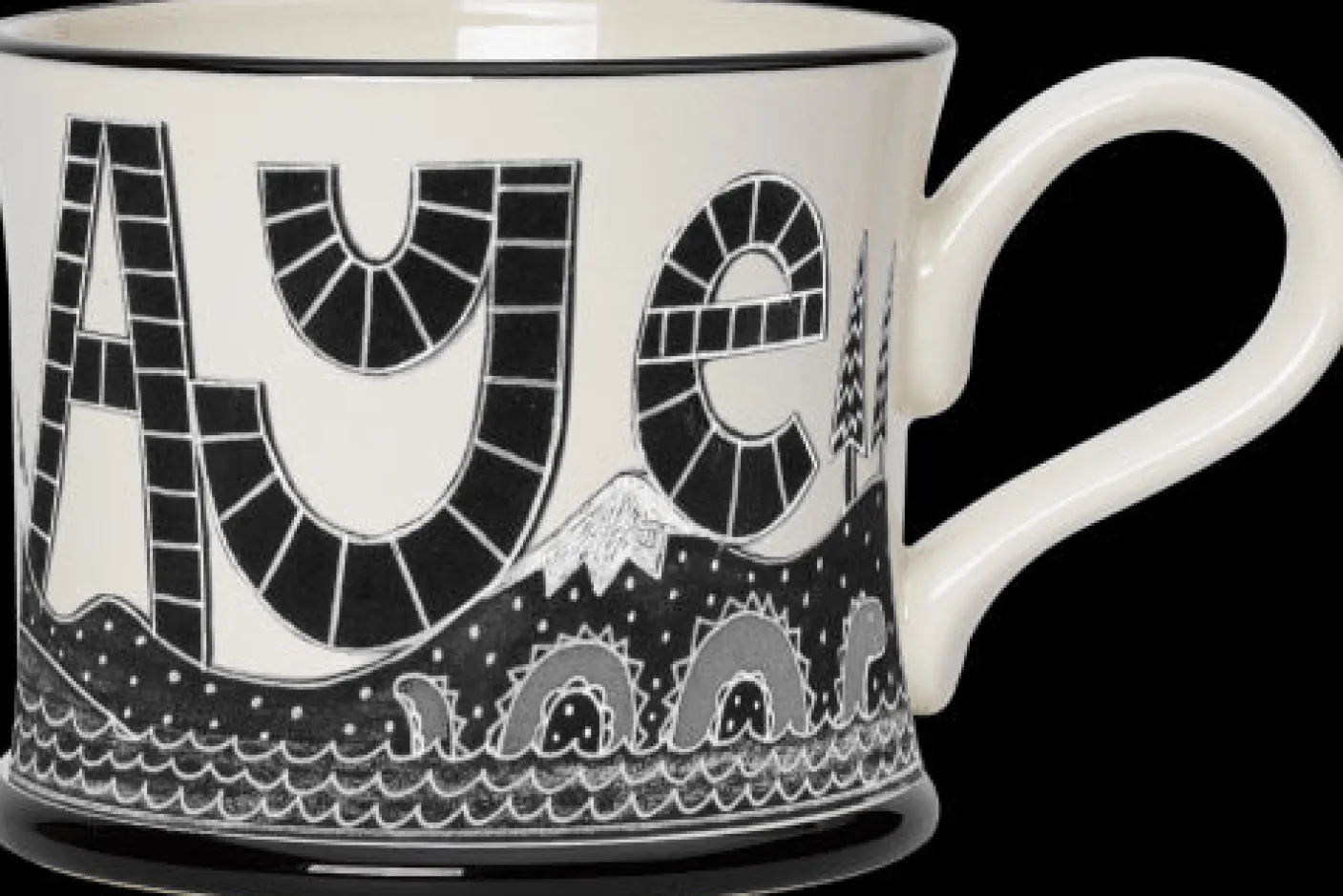 Och Aye Mug by Moorland Pottery