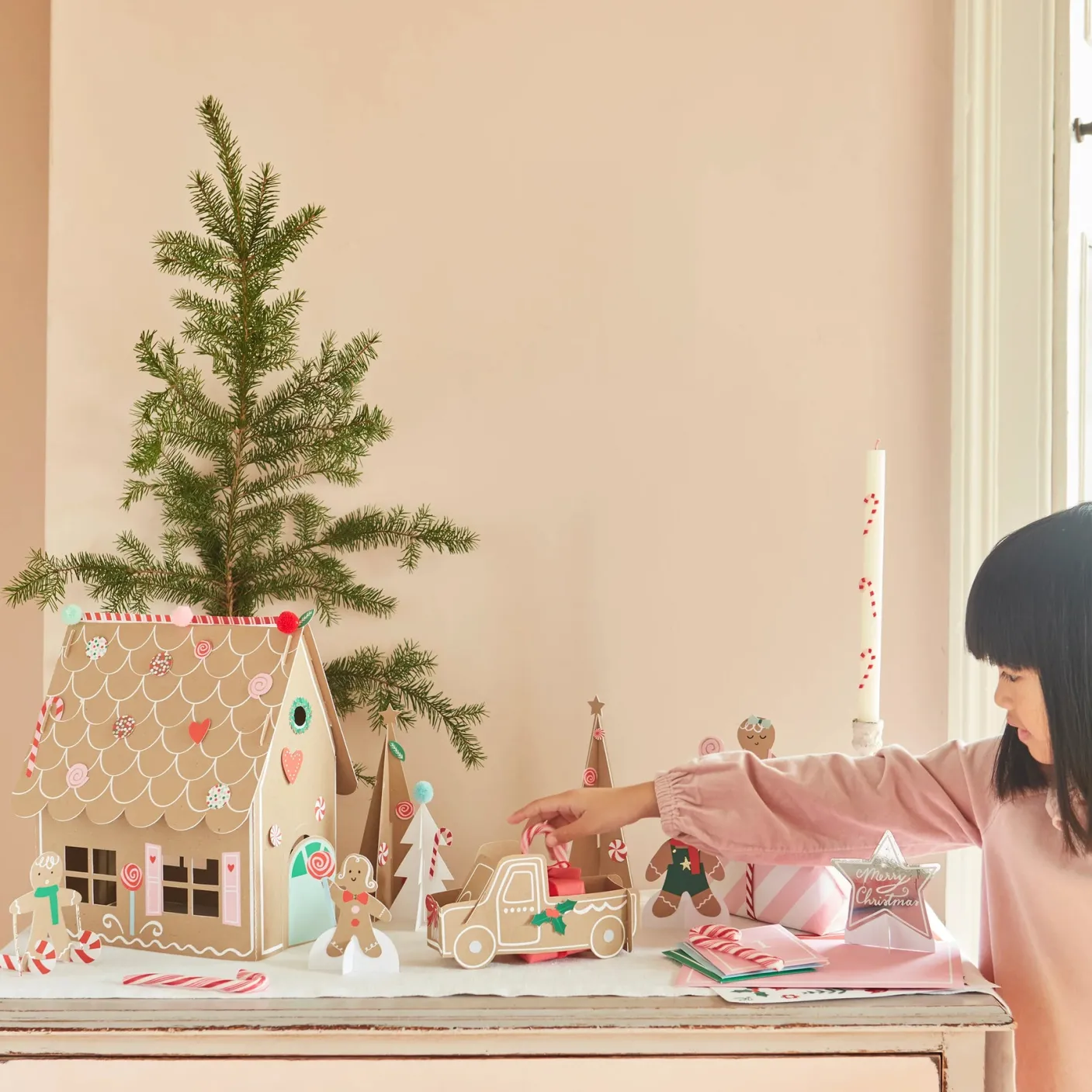 Gingerbread Sticker Advent Calendar