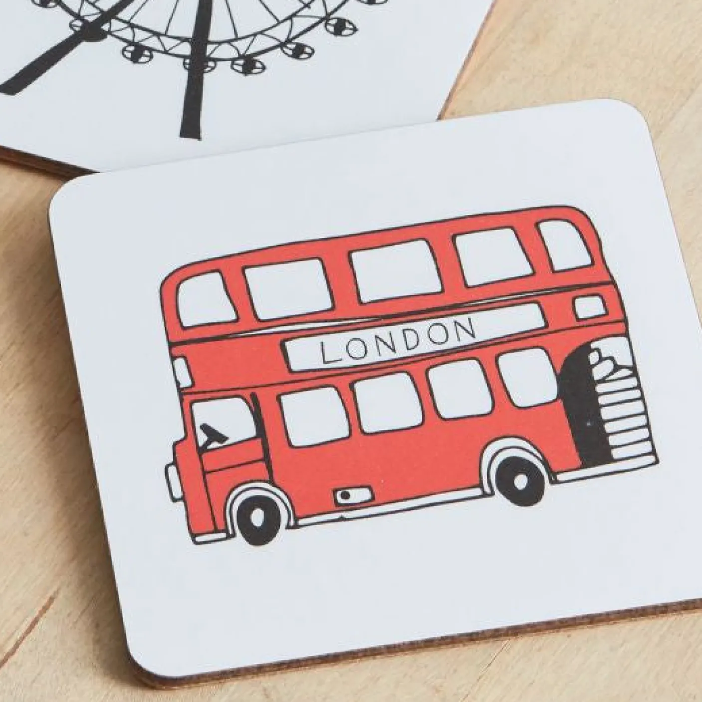 London Skyline Set of 4 Coasters