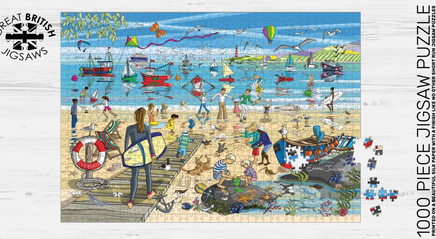 Beach Combers 1000 Piece Jigsaw Puzzle