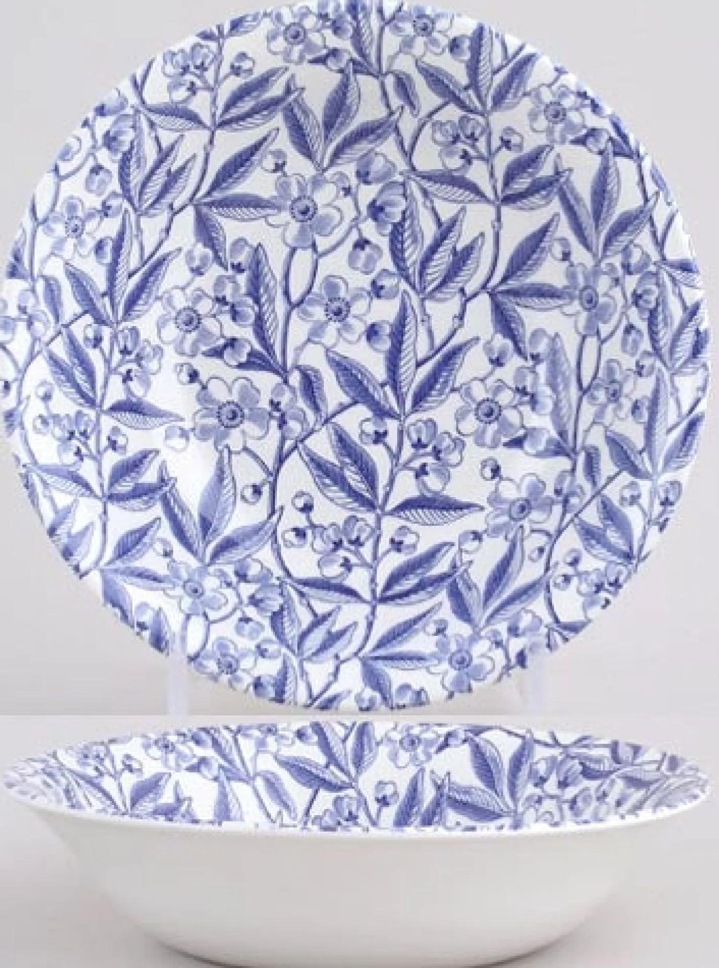 Blue Prunus Cereal Bowl