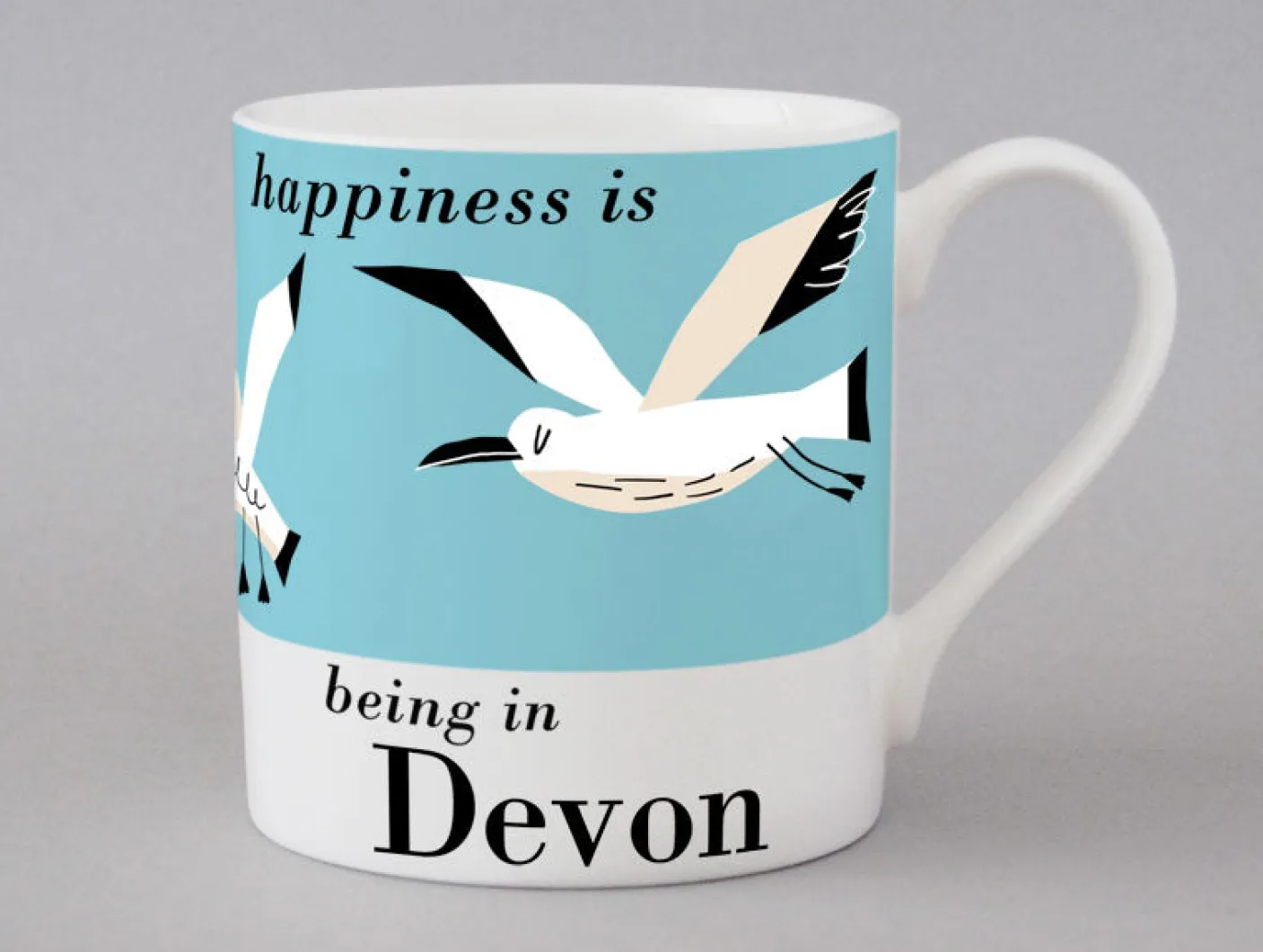 Country and Coast Devon Seagulls Mug
