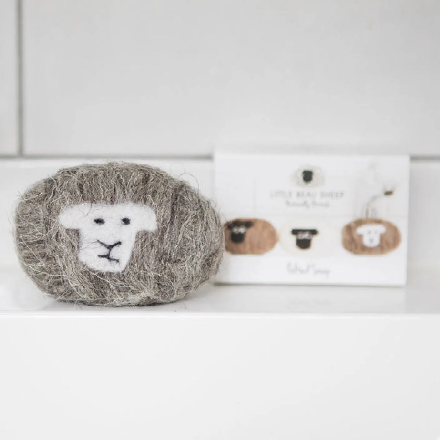 Little Beau Sheep Herdwick Sheep Felted Soap