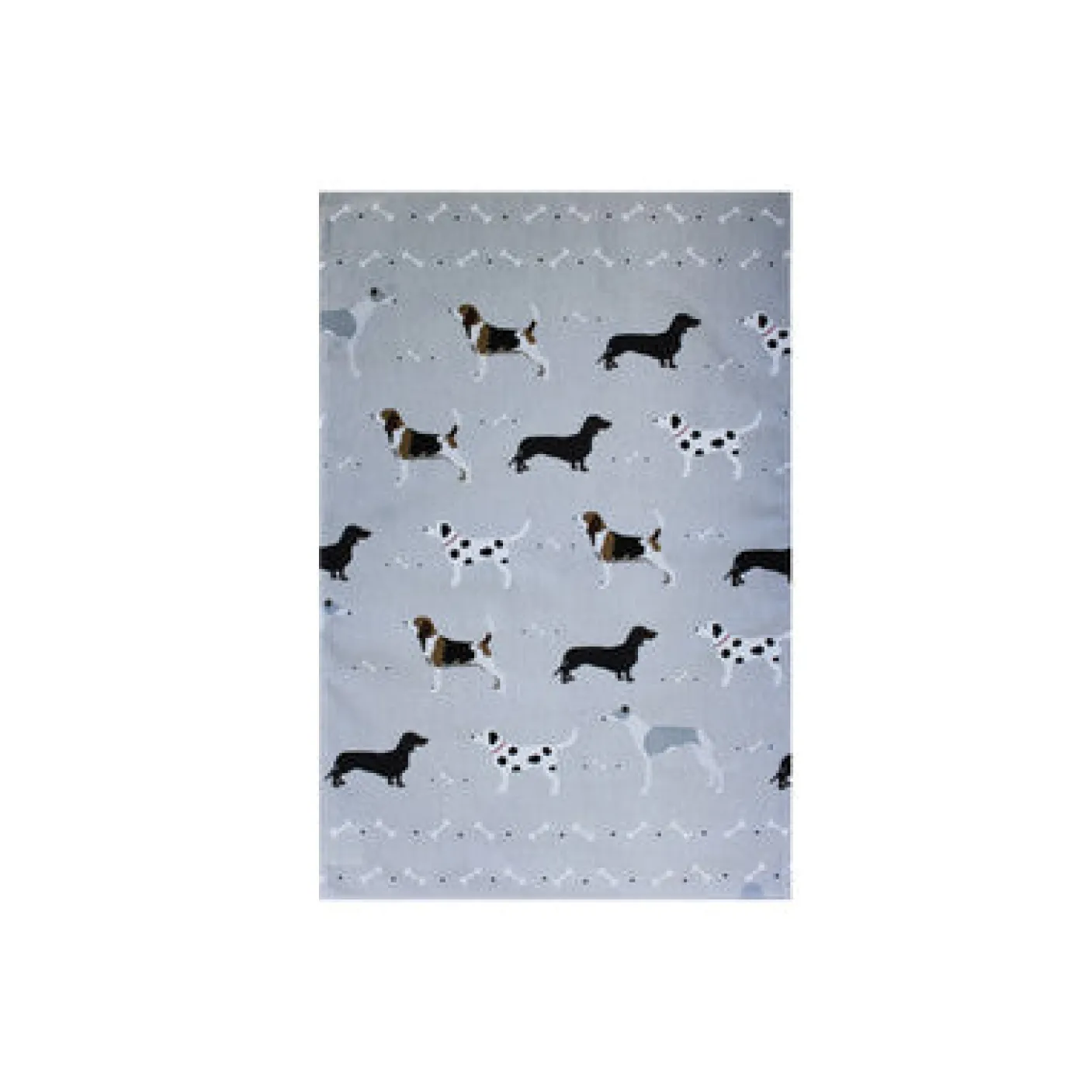 Blue Dogs Cotton Tea Towel