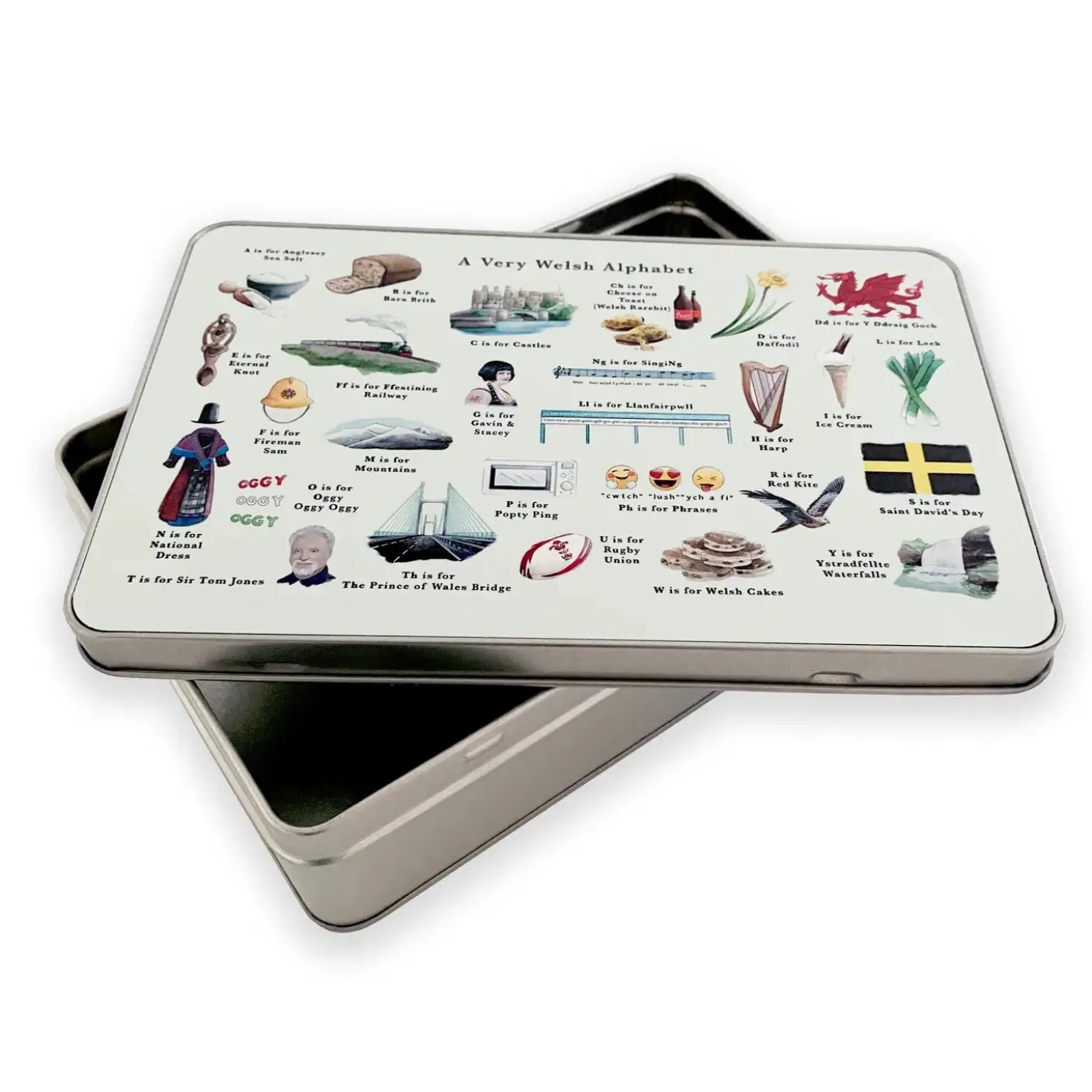 A Very Welsh Alphabet Storage Tin