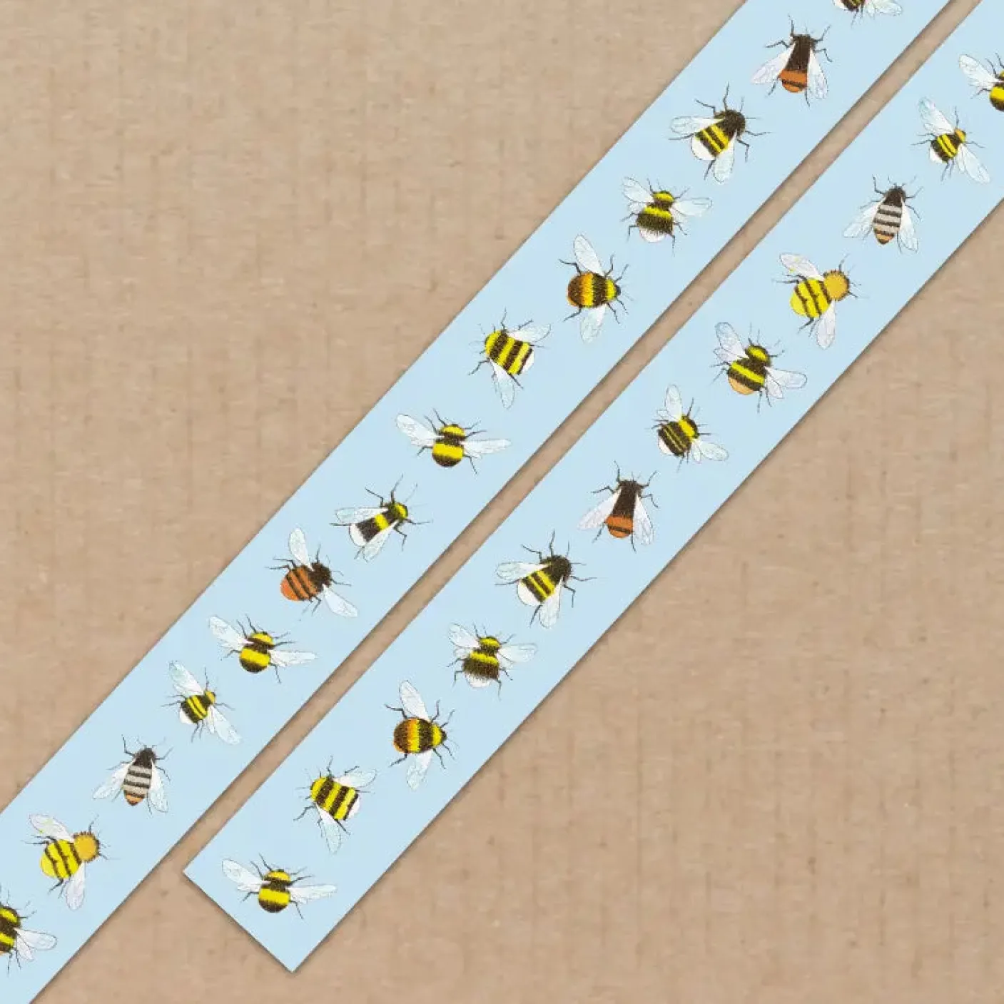 Blue Bees 15mm Washi Tape
