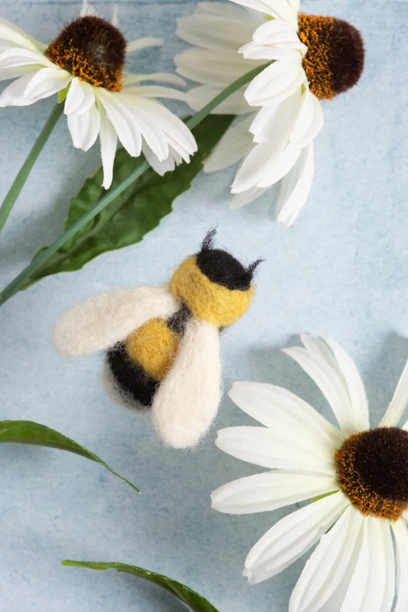 Bumblebee Brooch Felting Kit
