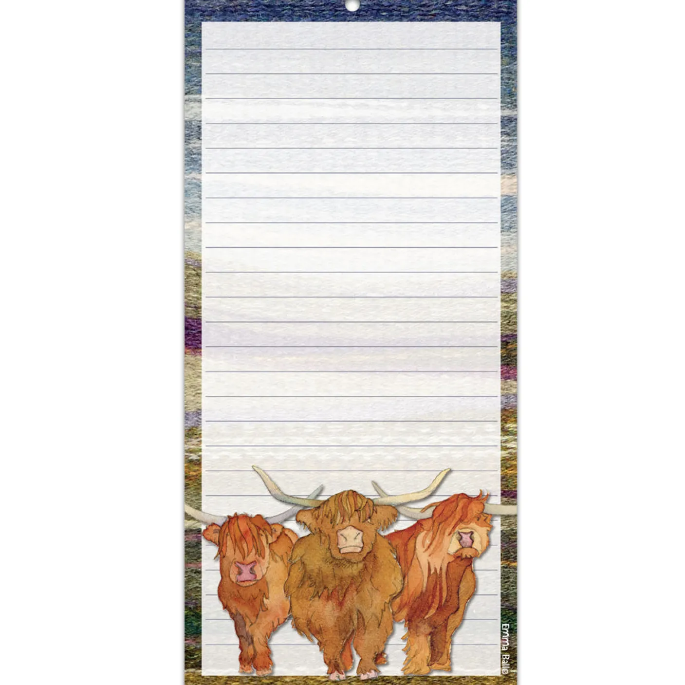 Highland Coos Lined Magnetic Pad