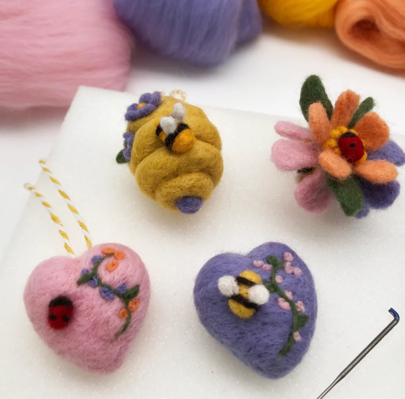 Springtime Needle Felting Kit