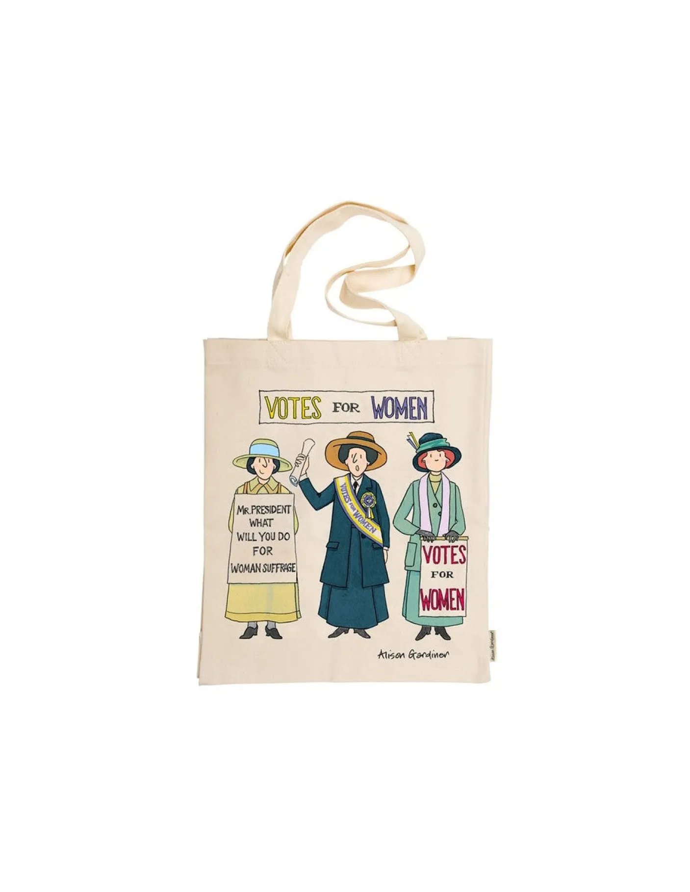 USA Suffragettes Canvas Tote Bag
