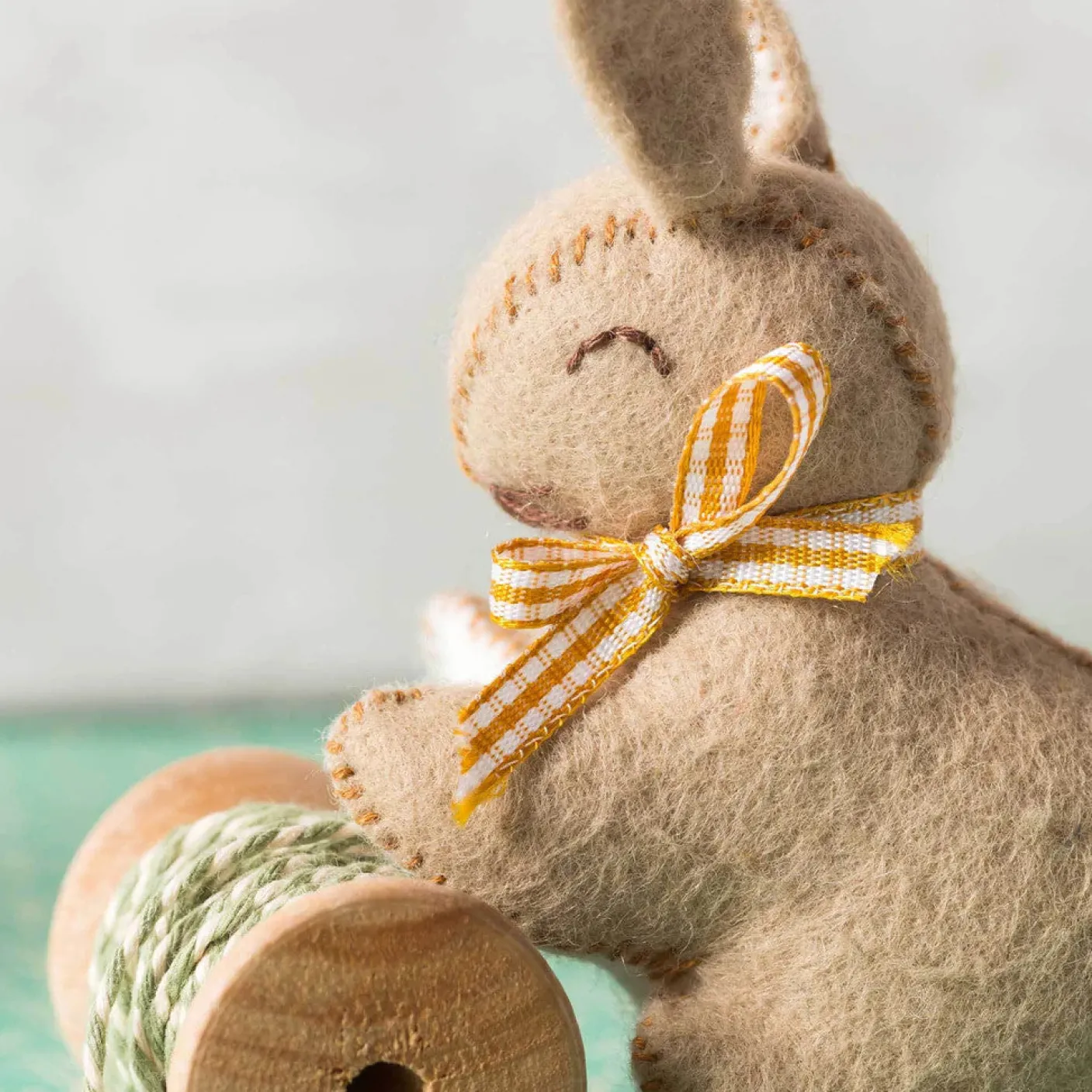 Bunnies Wool Mix Felt Craft Kit