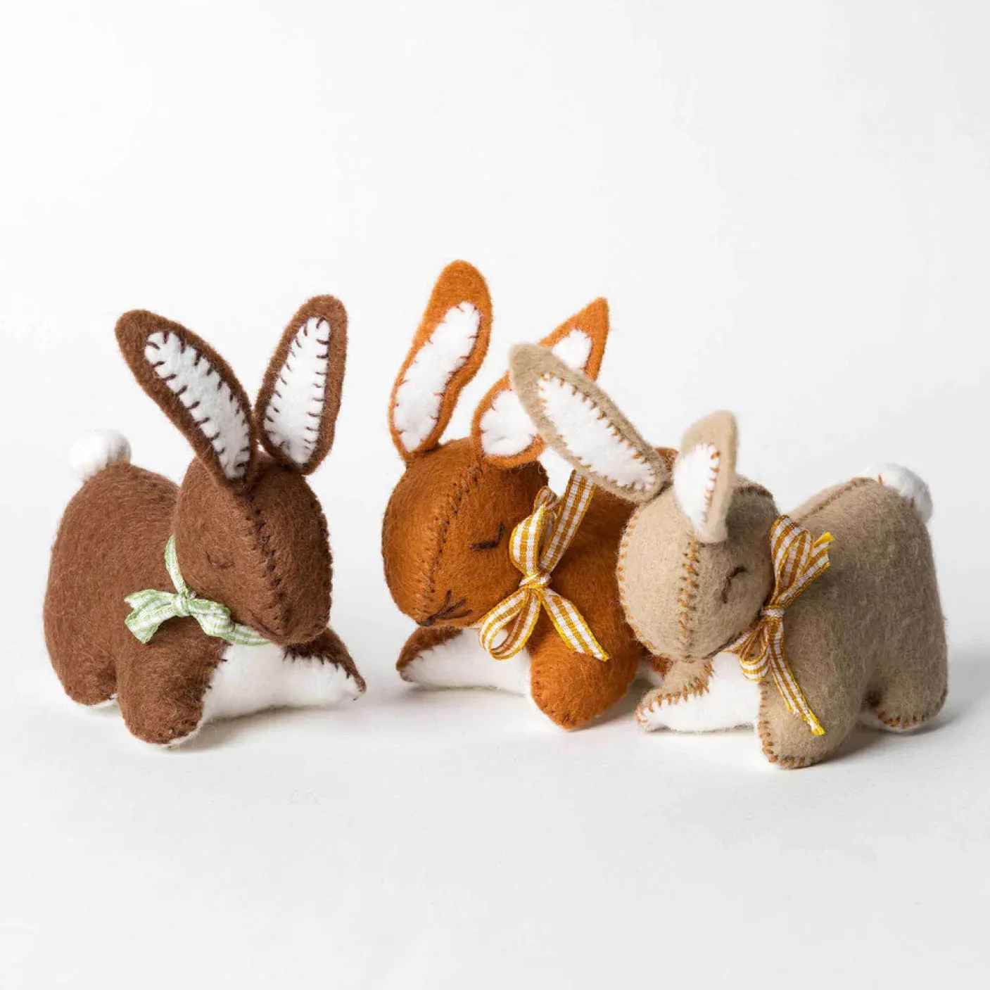Bunnies Wool Mix Felt Craft Kit