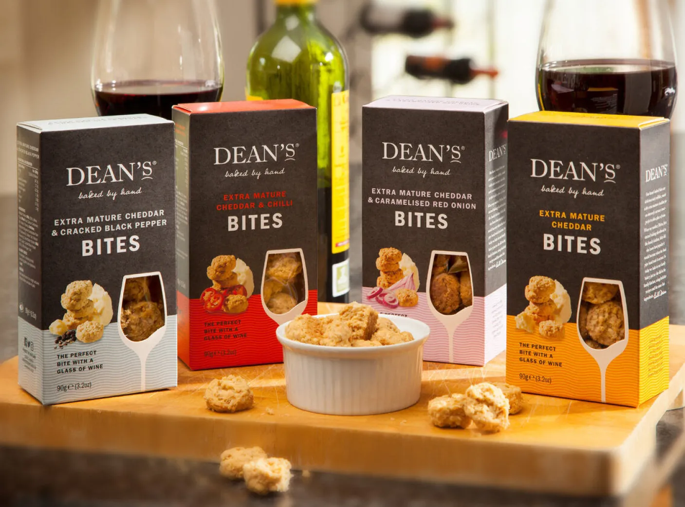 Dean's Extra Mature Cheddar with Chilli Bites