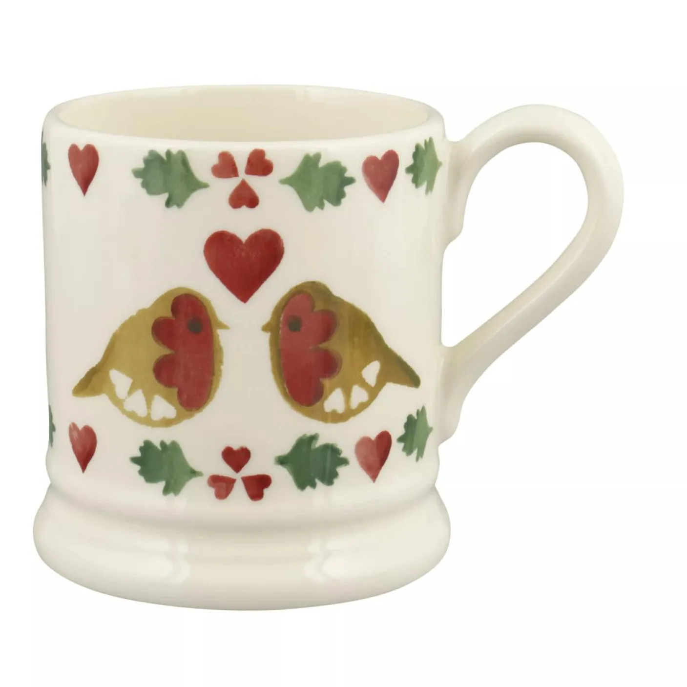 Christmas Joy 'Robin' 1/2 Pint Mug