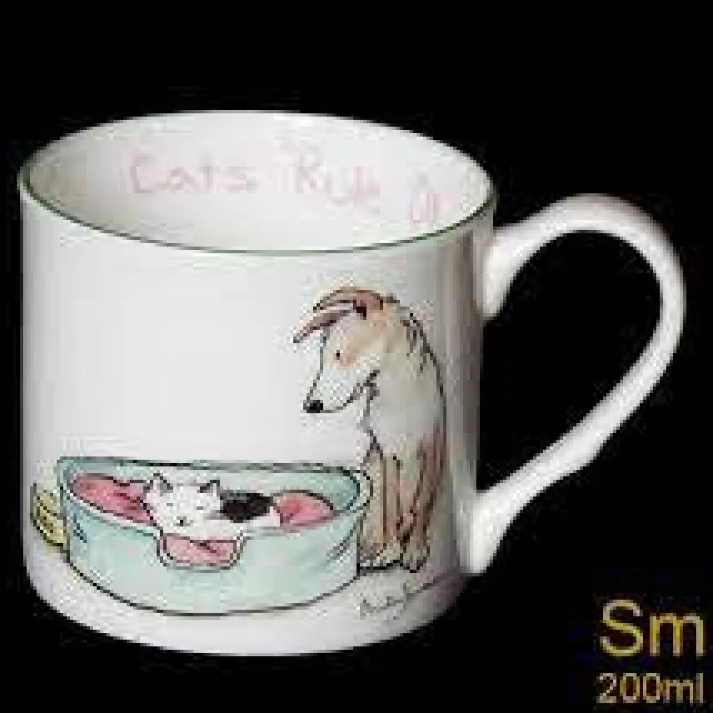 Cats Rule OK Small Mug