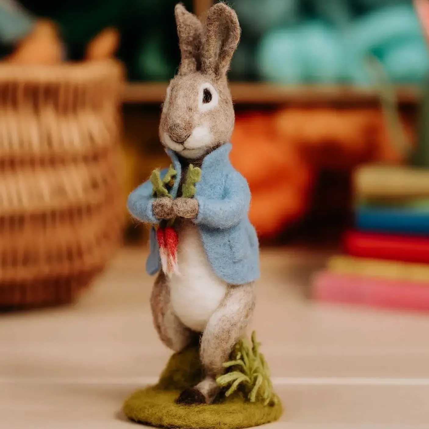 Peter Rabbit and the Stolen Radishes Needle Felting Craft Kit