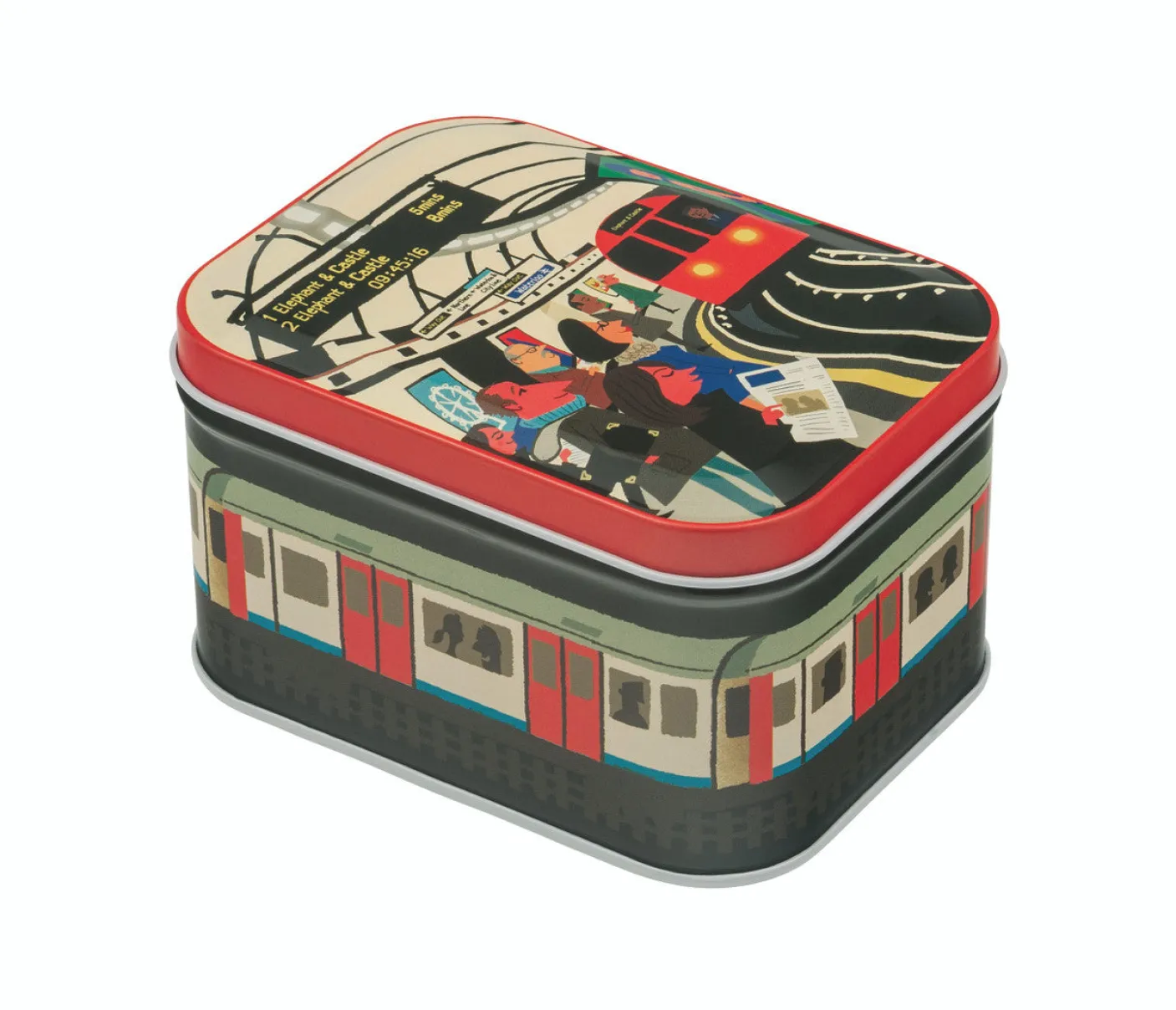 Paul Thurlby City Small Rectangular Tin