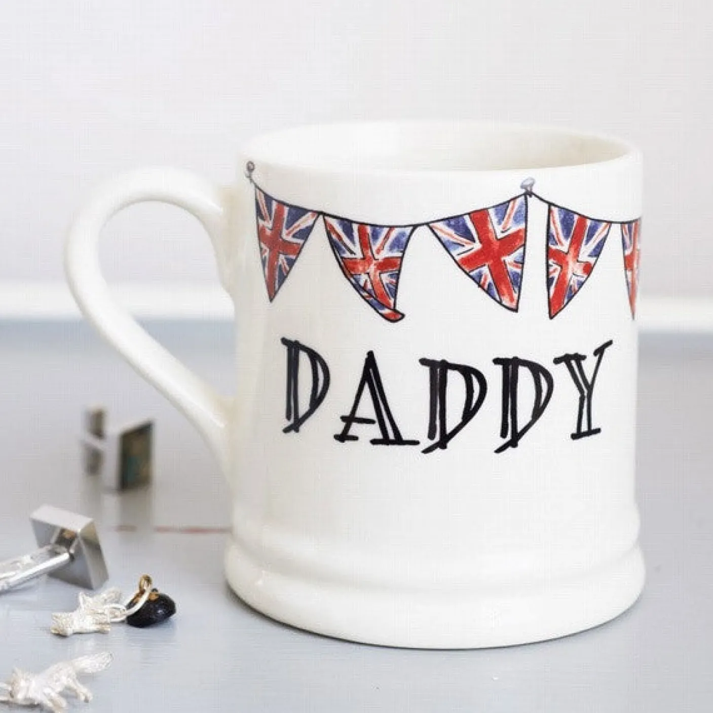 Daddy with Bunting Mug