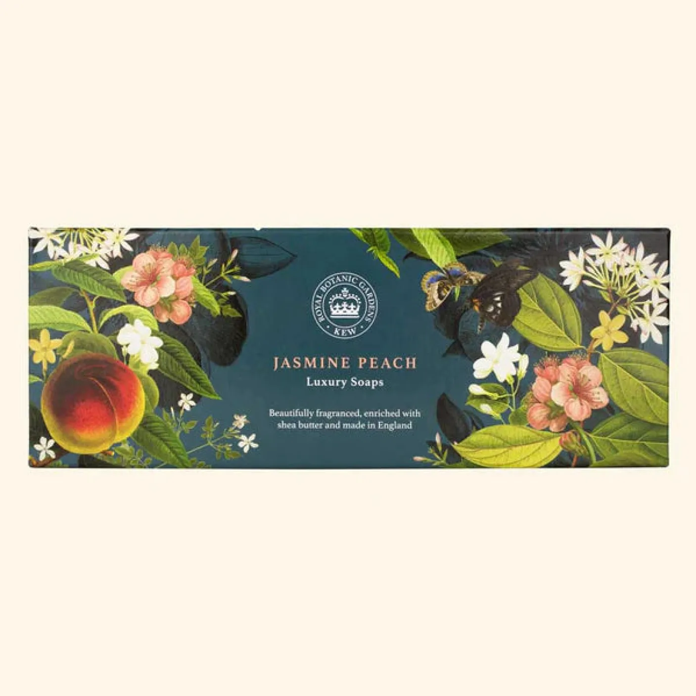 Jasmine Peach Triple Soap Gift Box