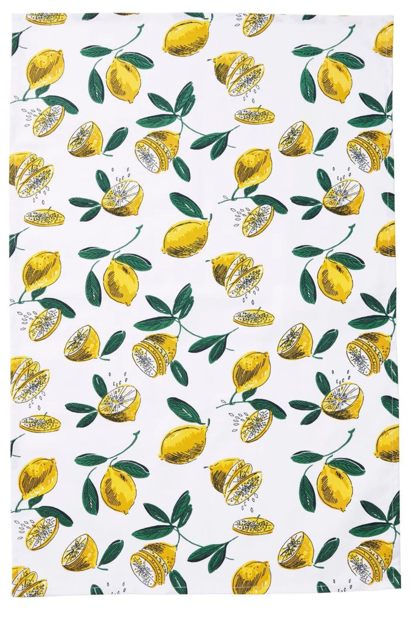 Lemons Tea Towel