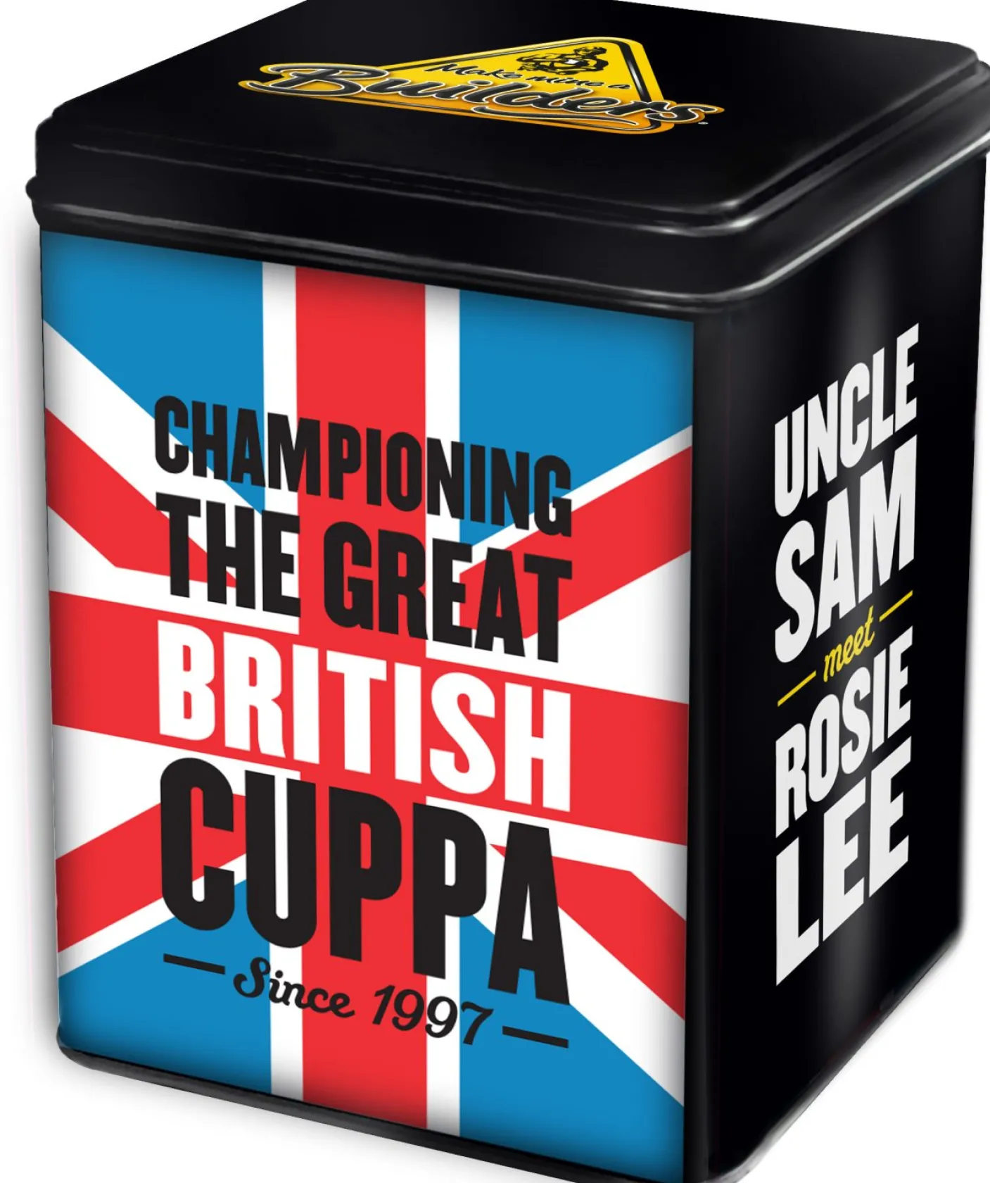 Builders Union Jack Teabags Caddy 80ct