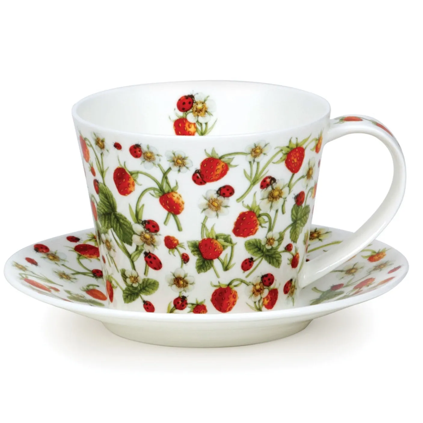 Islay Dovedale Strawberry Cup & Saucer