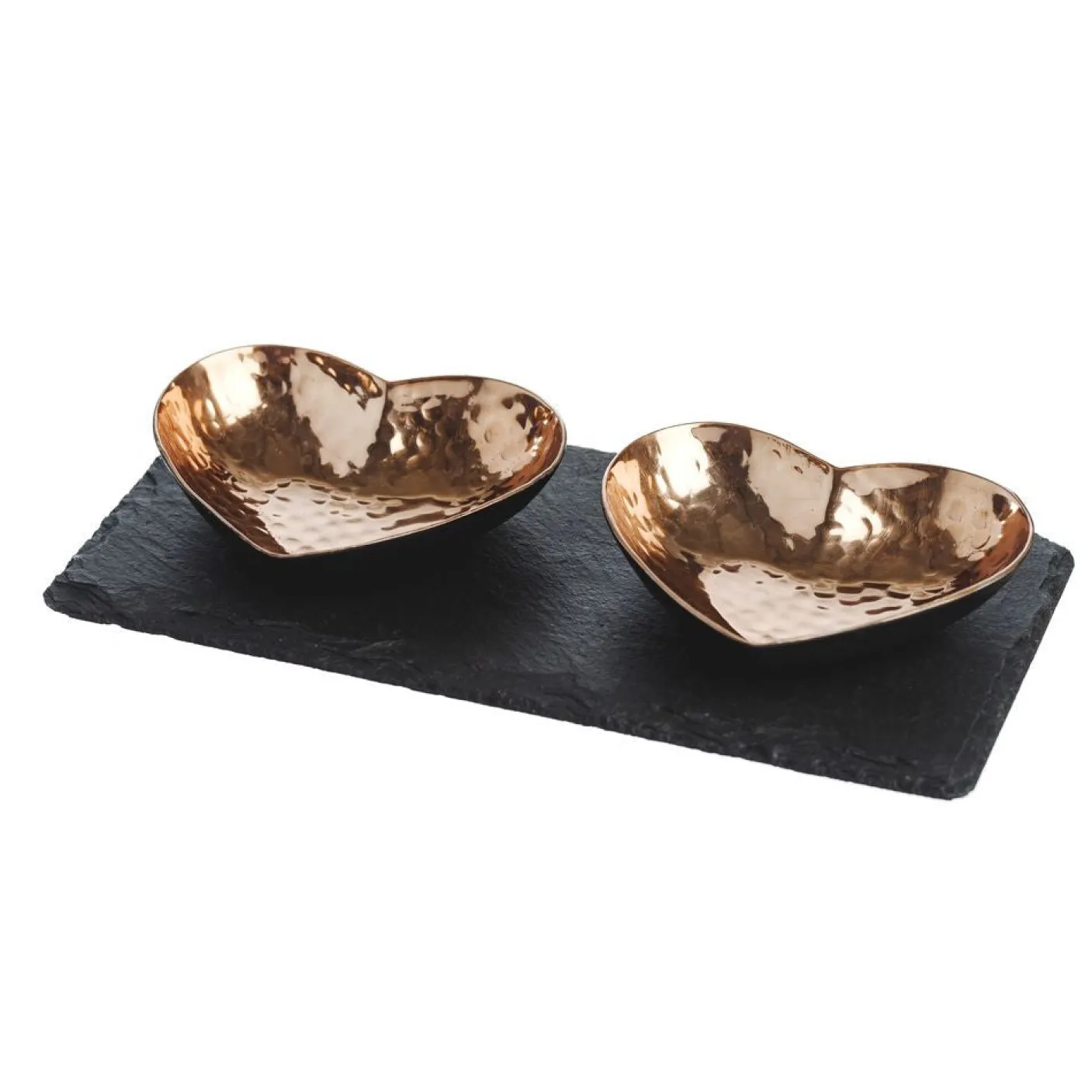 Heart Copper Serving Set