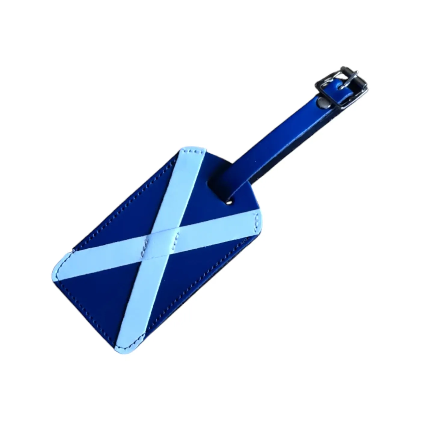 Zatchels Scotland Leather Luggage Tag