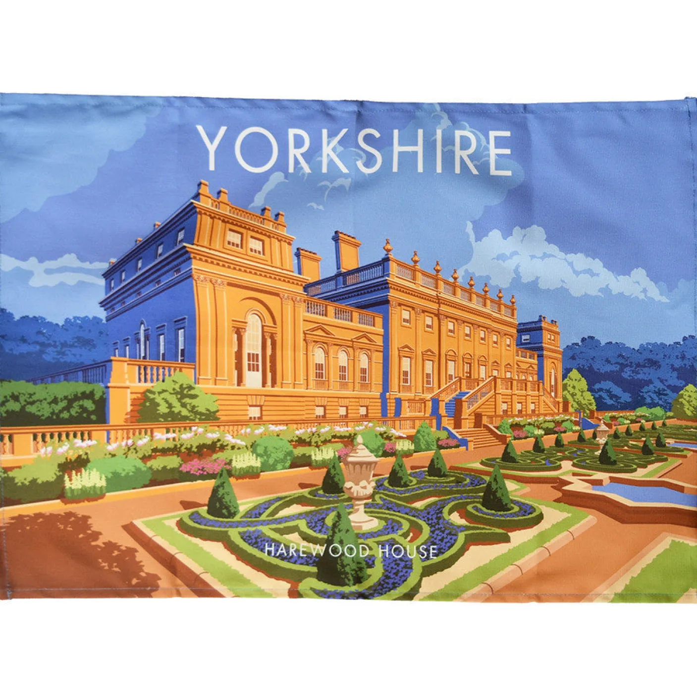 Yorkshire - Harewood House Tea Towel