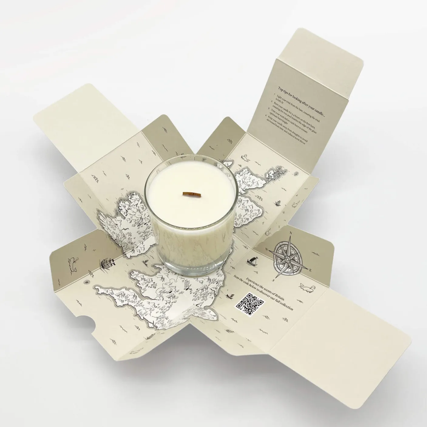 The Surrey English Lavender and Chamomile Candle