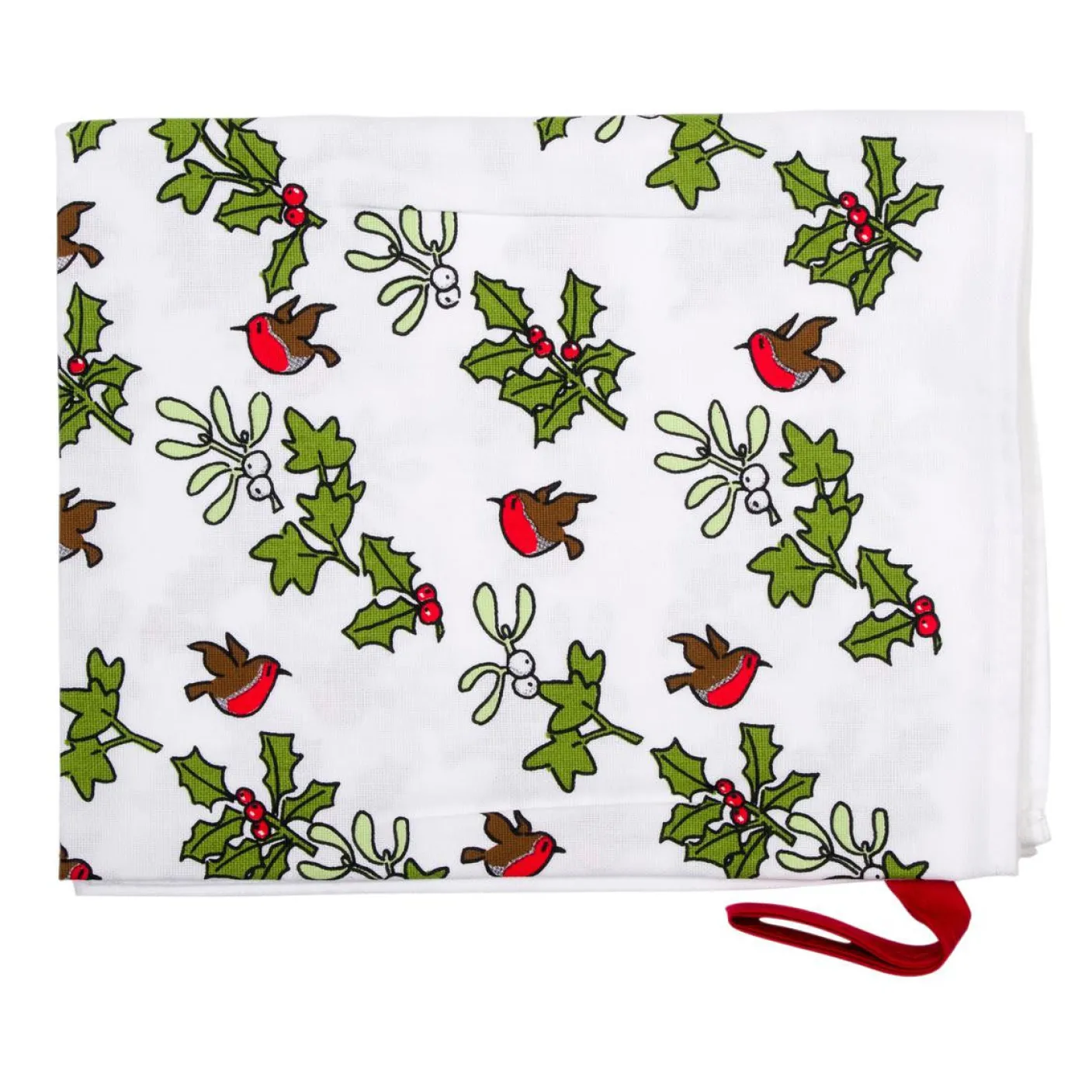 Holly & Ivy Tea Towel