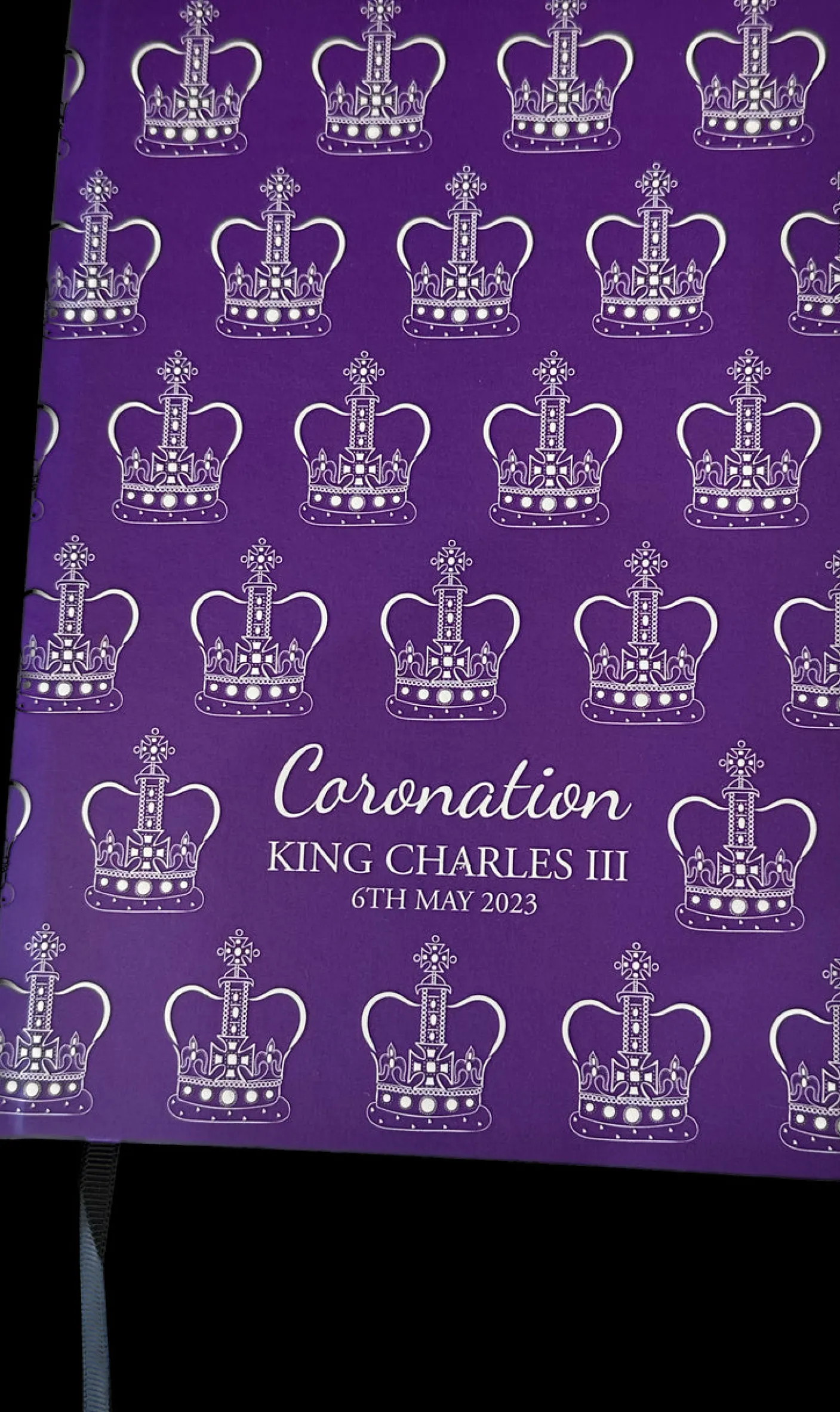 King Charles III Coronation A5 Notebook