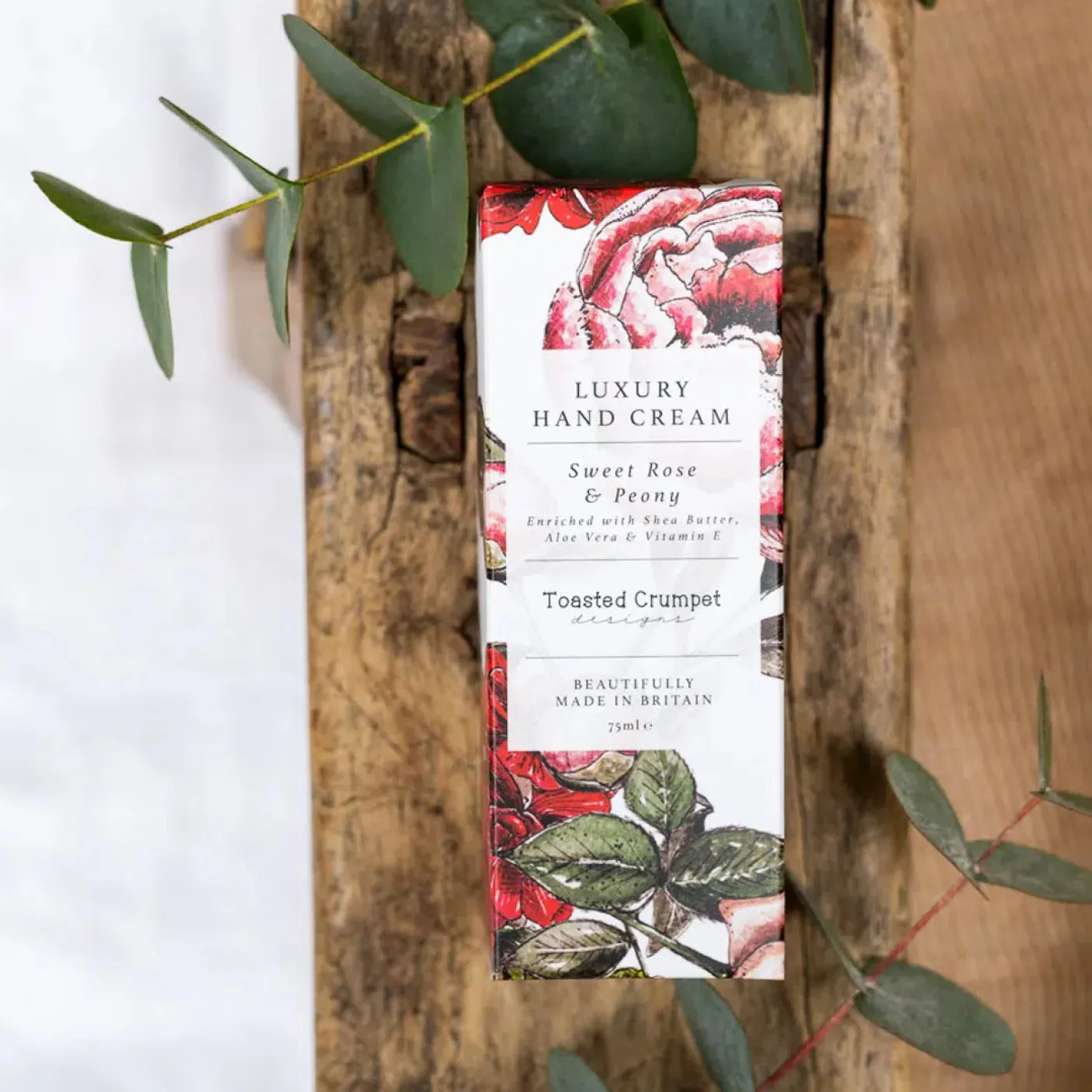 Sweet Rose & Peony Hand Cream 75ml