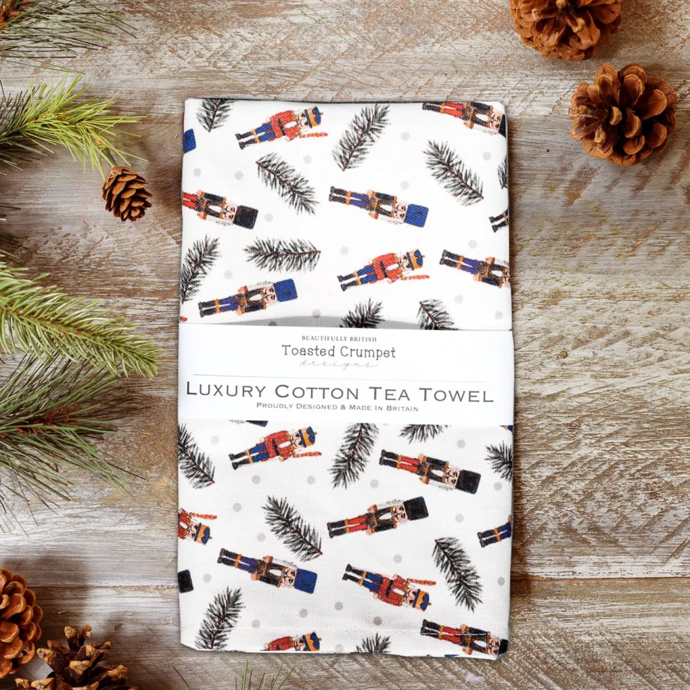 Nutcracker Tea Towel