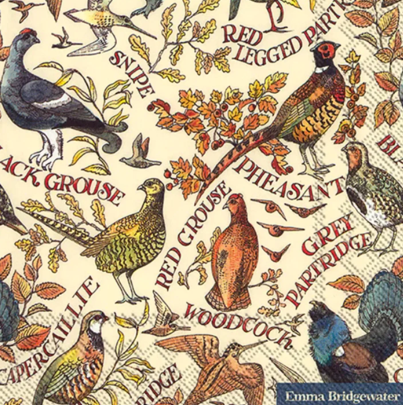 Game Birds Paper Napkins