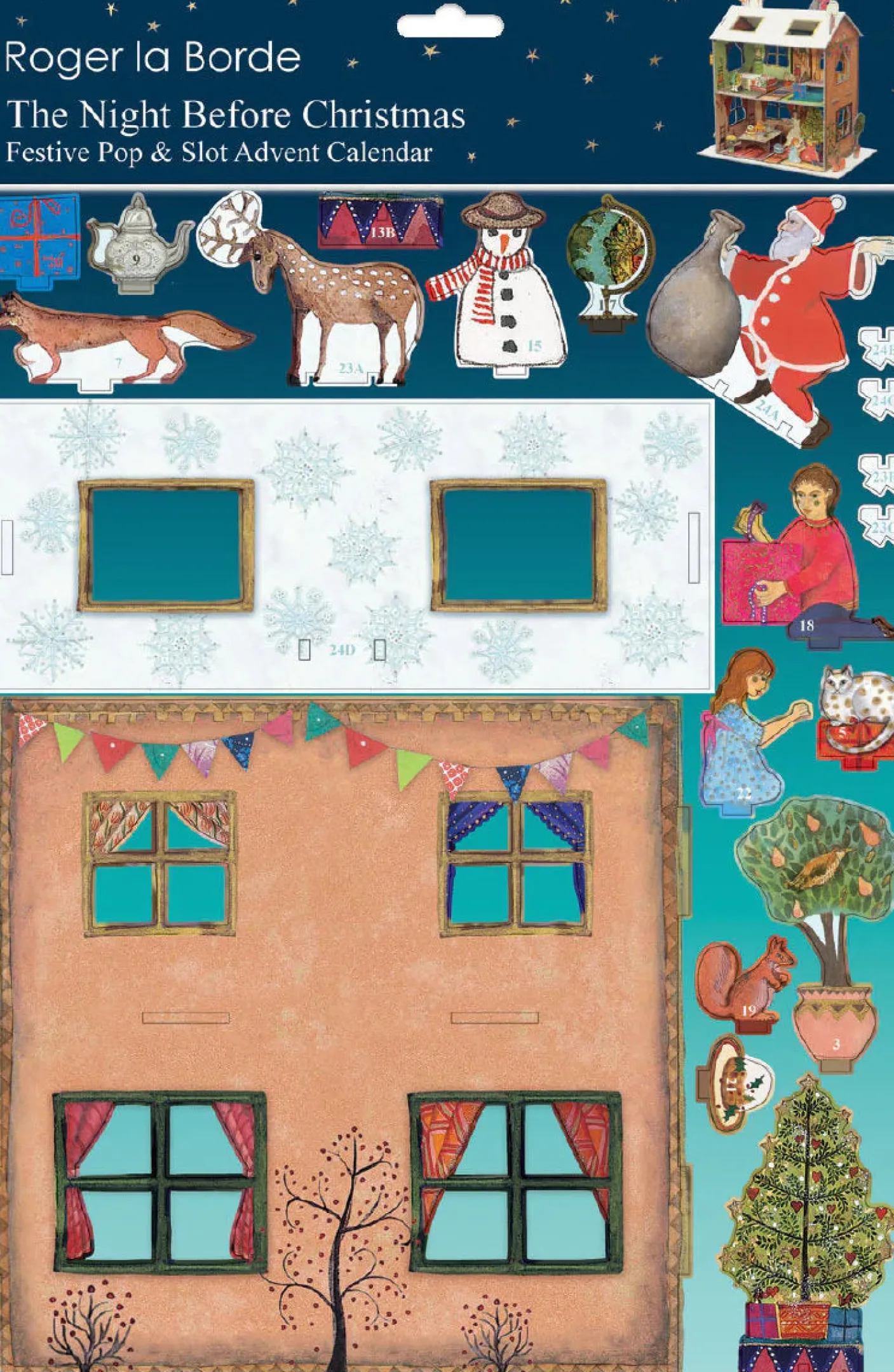 Night Before Christmas Pop and Slot Advent