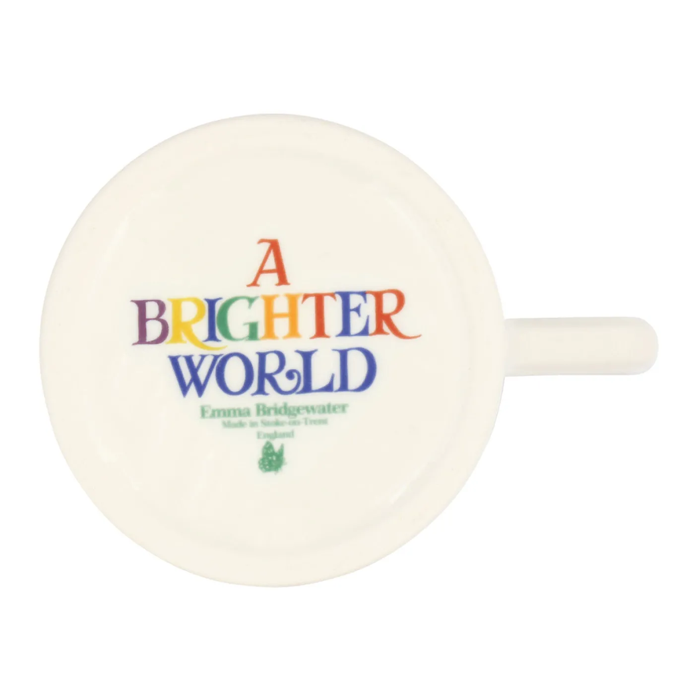 Rainbow Toast Kindness & A Fair World 1/2 Pint Mug