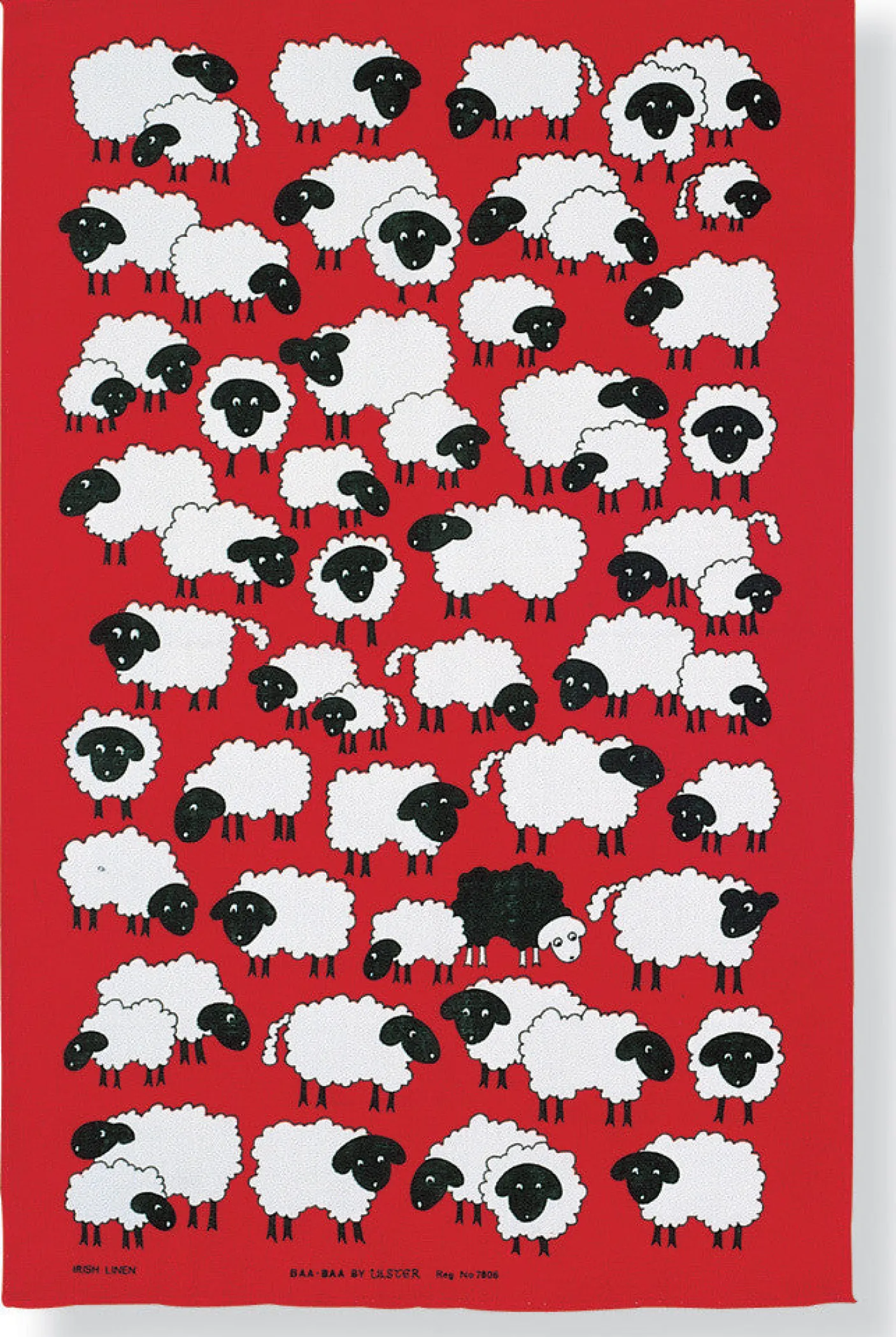 Baa-Baa Cotton Tea Towel