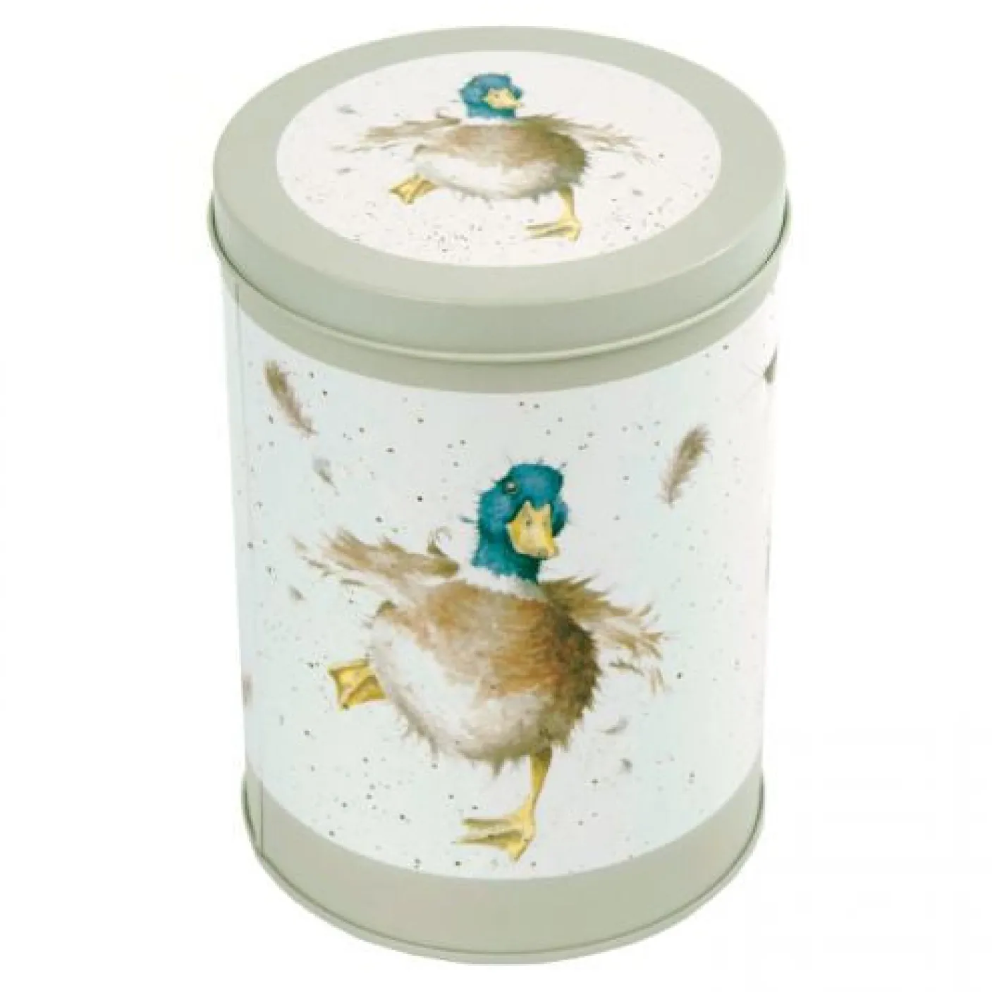 'The Country Set' Round Storage Tin